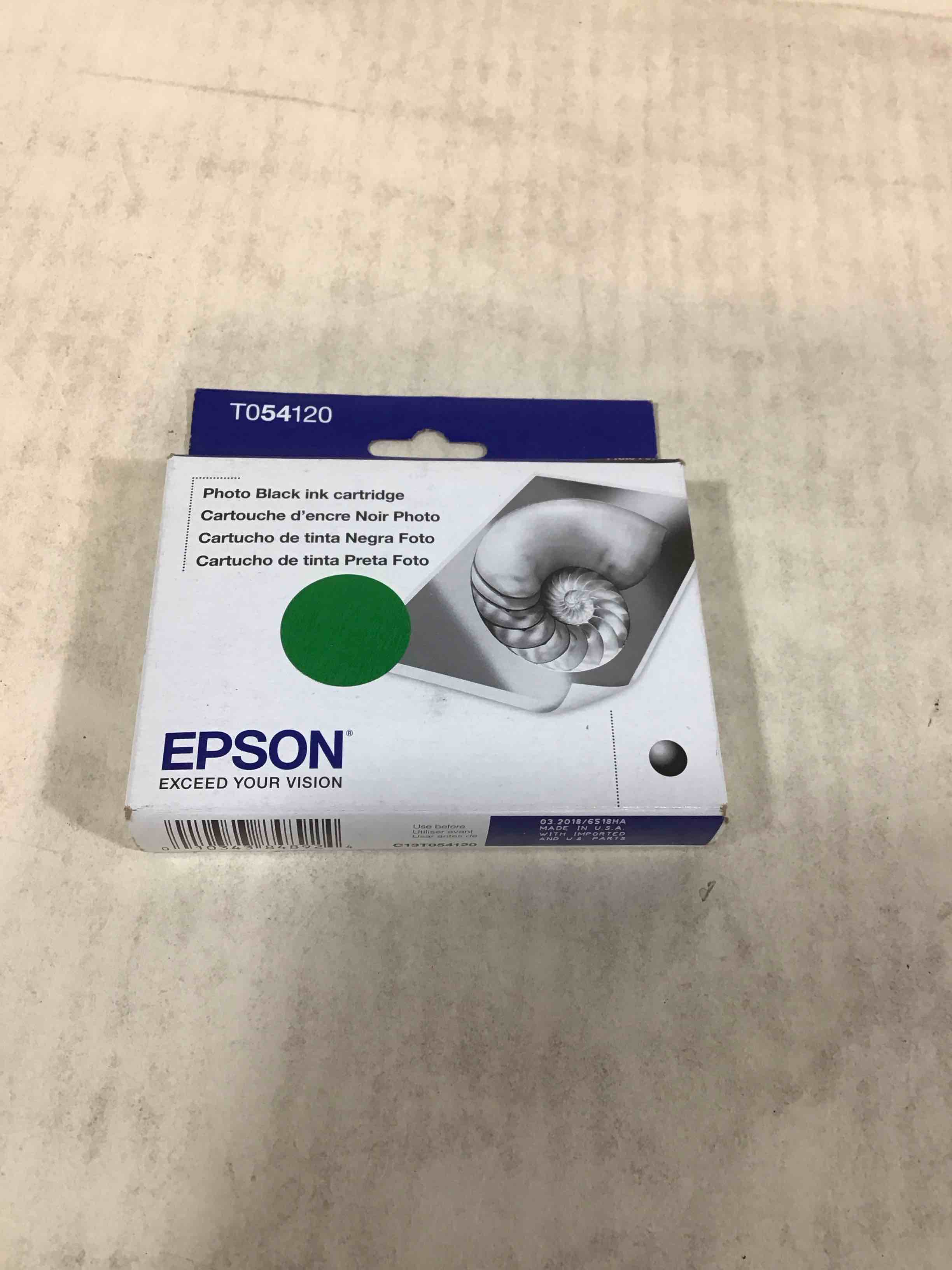 epson t054 photo black ink cartridge