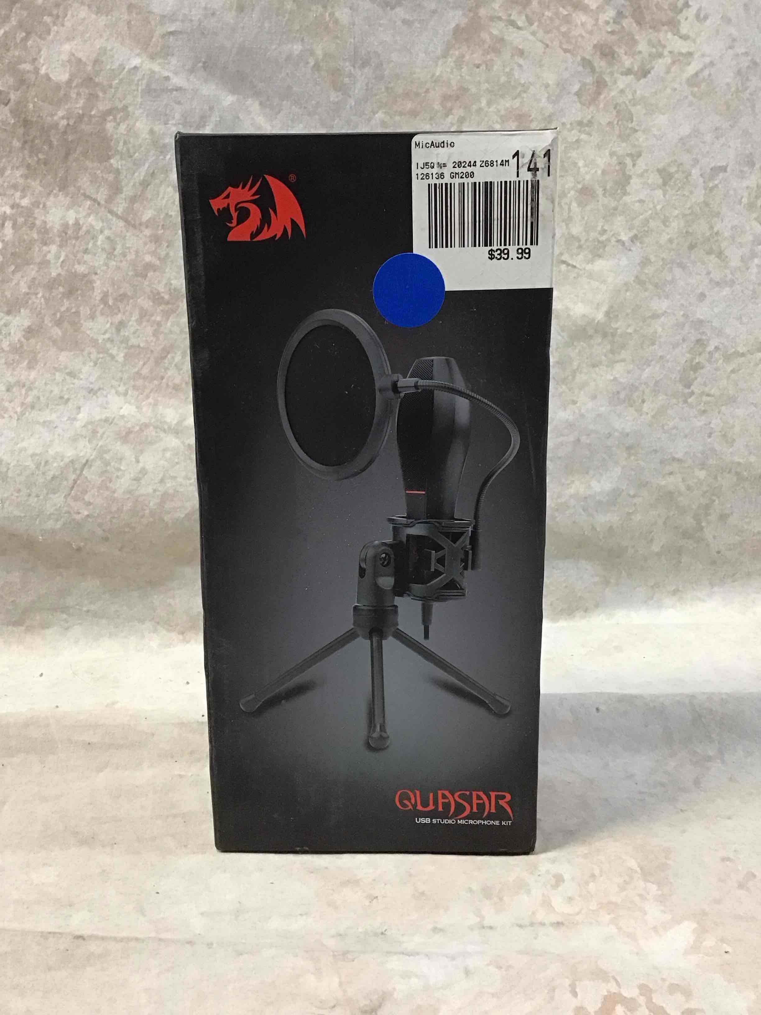 Condition photo showing Good Condition for Redragon Quasar USB Mic