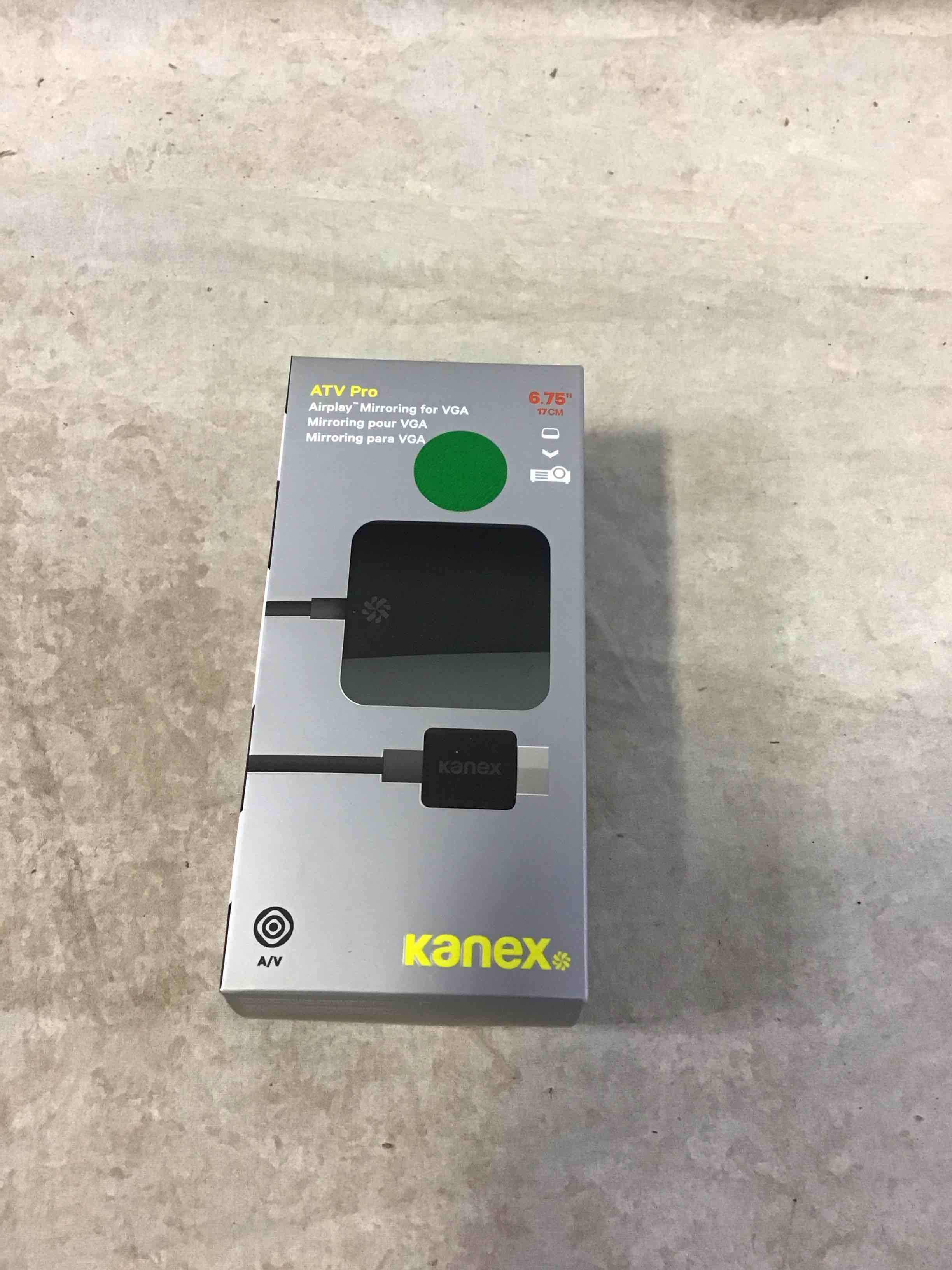 Condition photo showing New/Like New for Kanex HDMI to VGA Adapter for Apple TV (2nd-3rd gen)- HDCP Compliant (ATVPROX) (B00VQPAIUK)