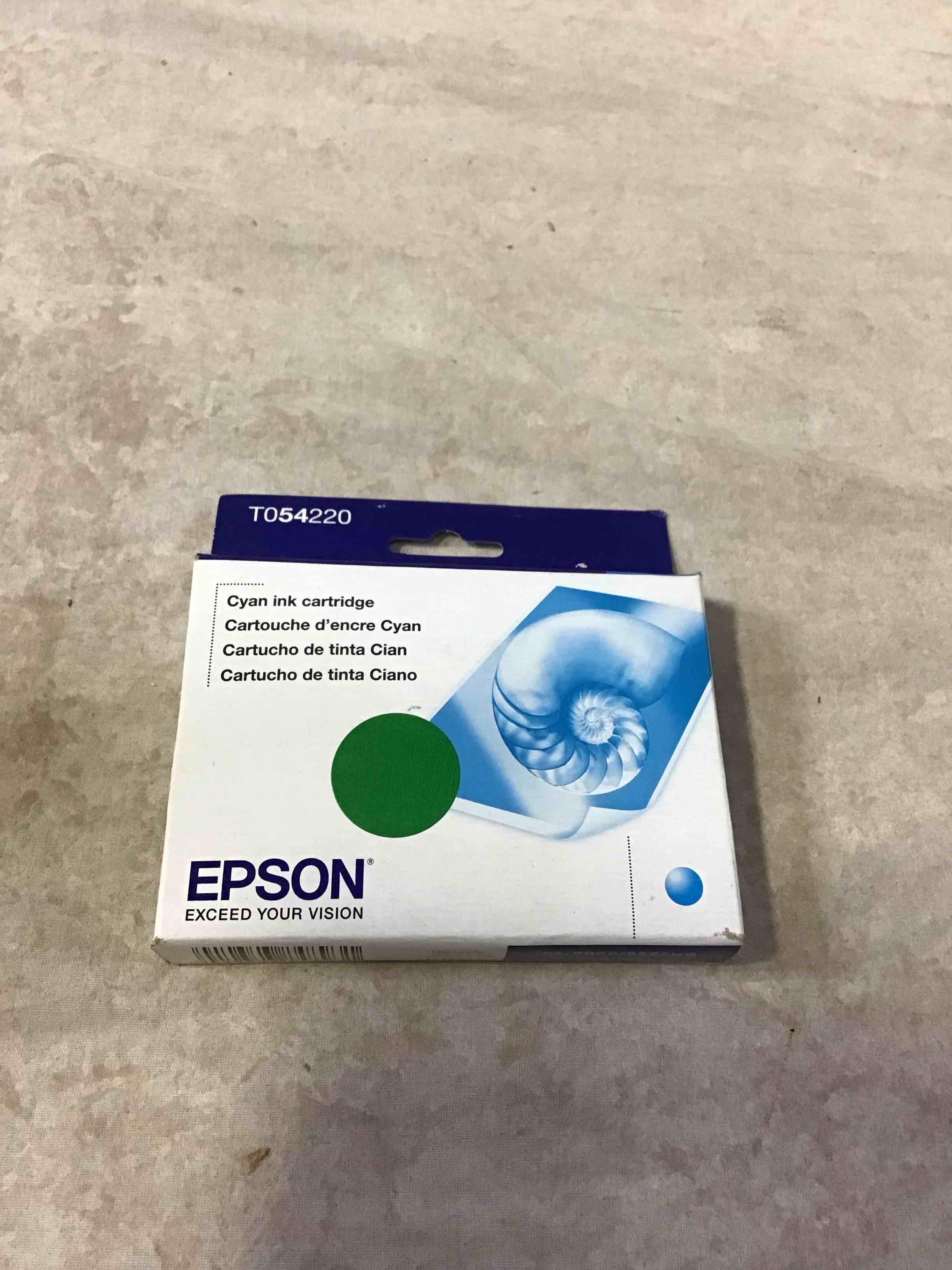 Condition photo showing New/Like New for Epson T054 Cyan Ink Cartridge