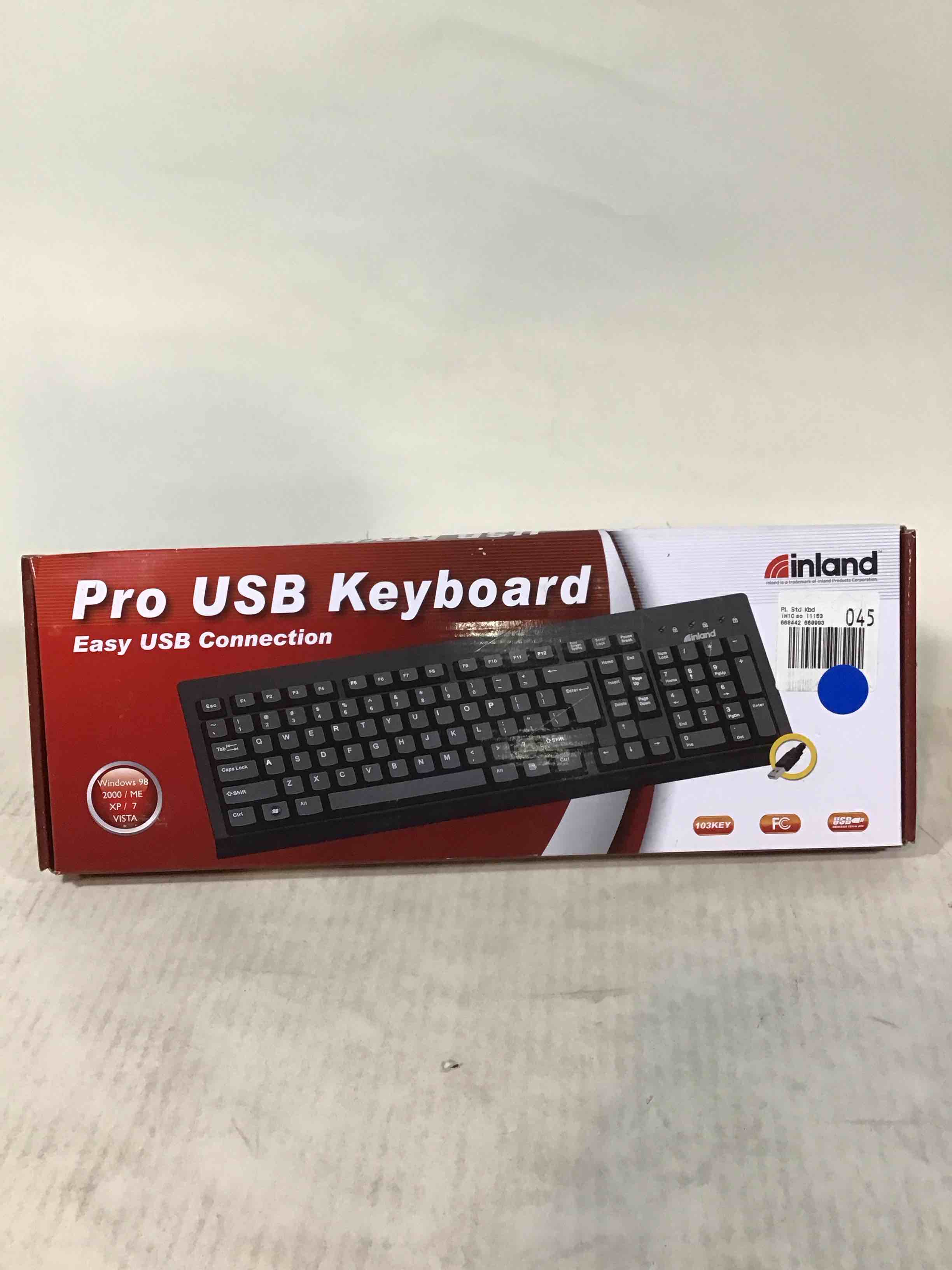 Condition photo showing Good Condition for Inland Pro USB Keyboard