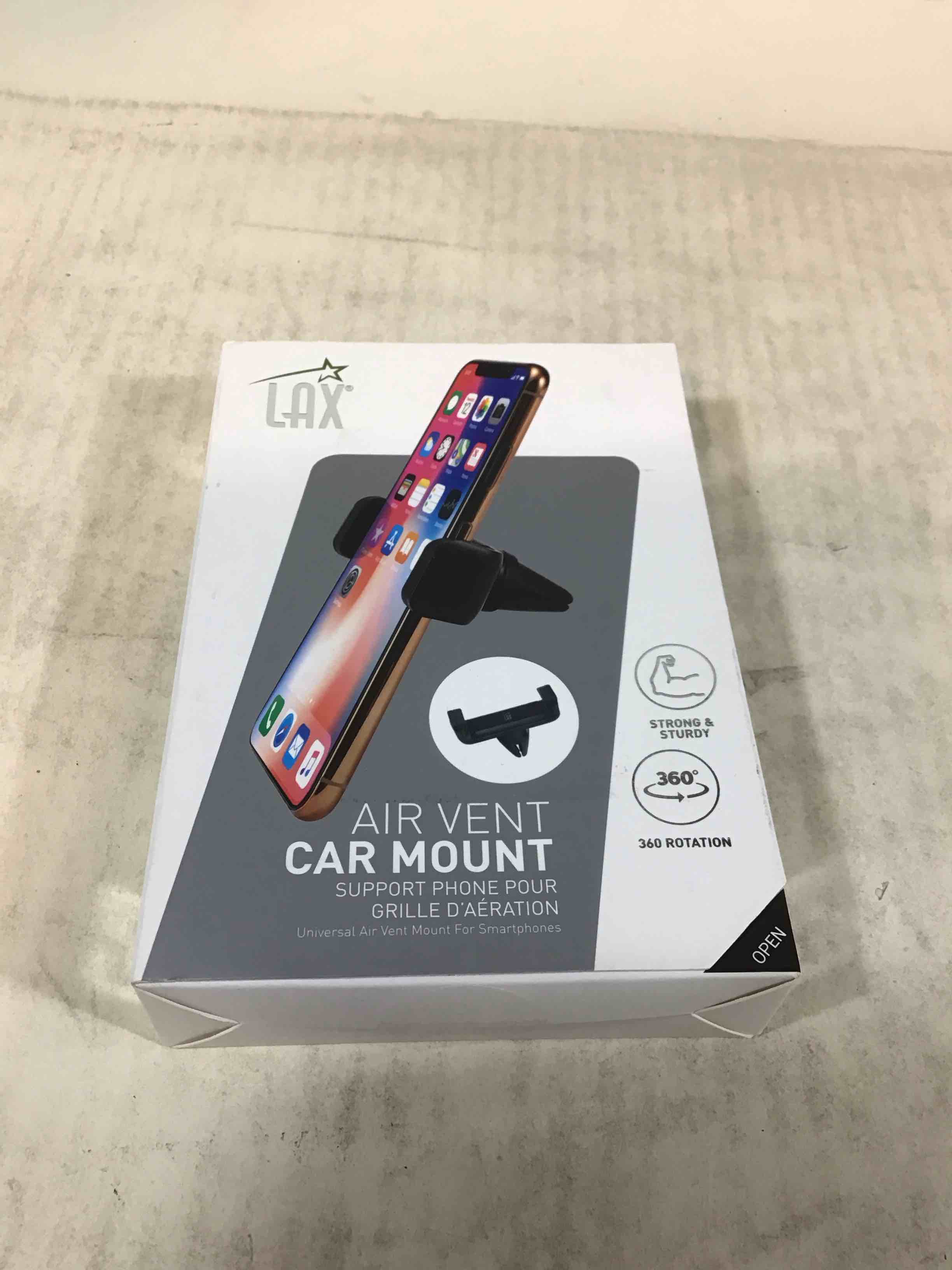 Condition photo showing Good Condition for LAX Aluminum Air Vent Car Mount - Black