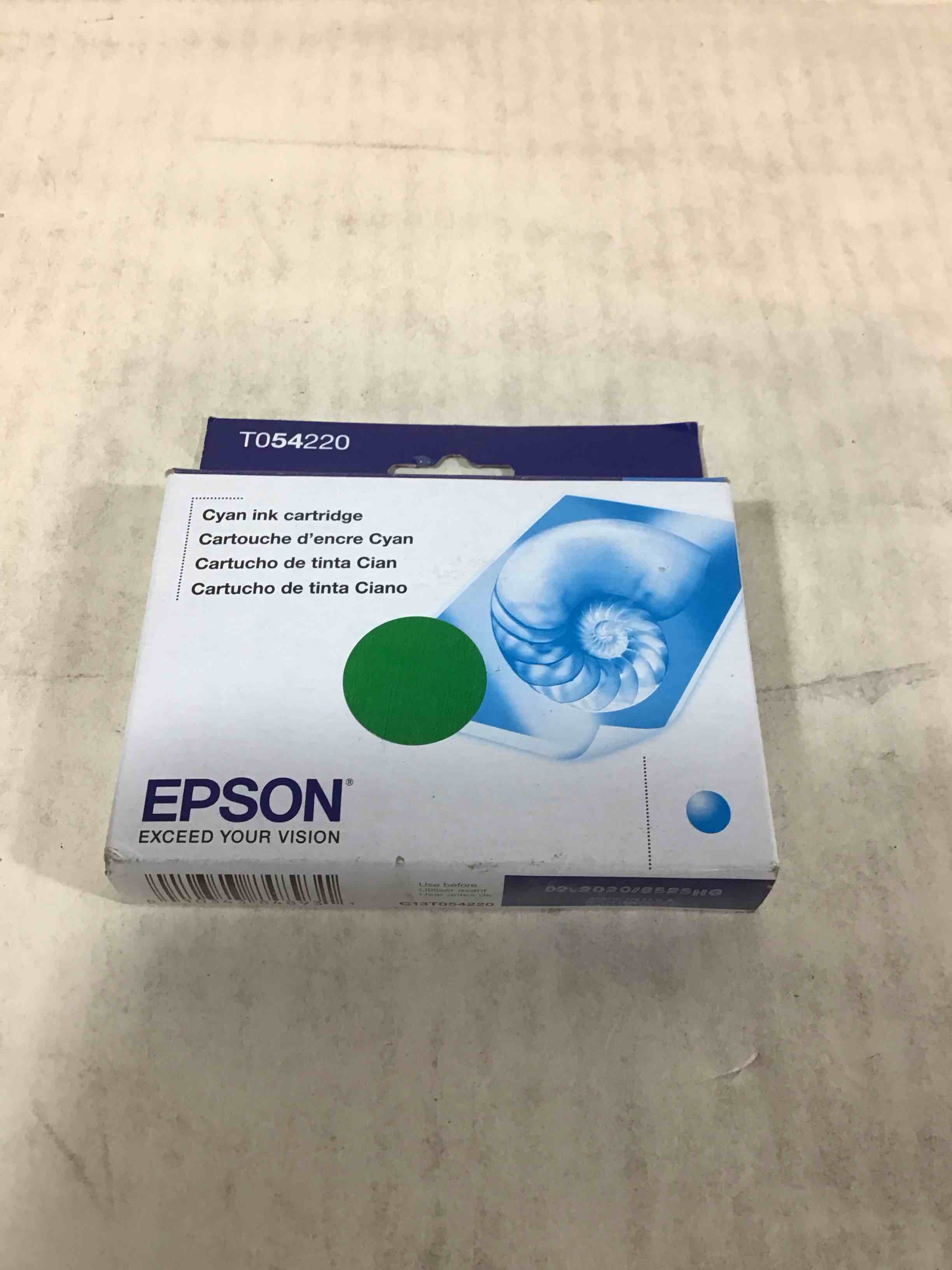 Epson T054 Cyan Ink Cartridge