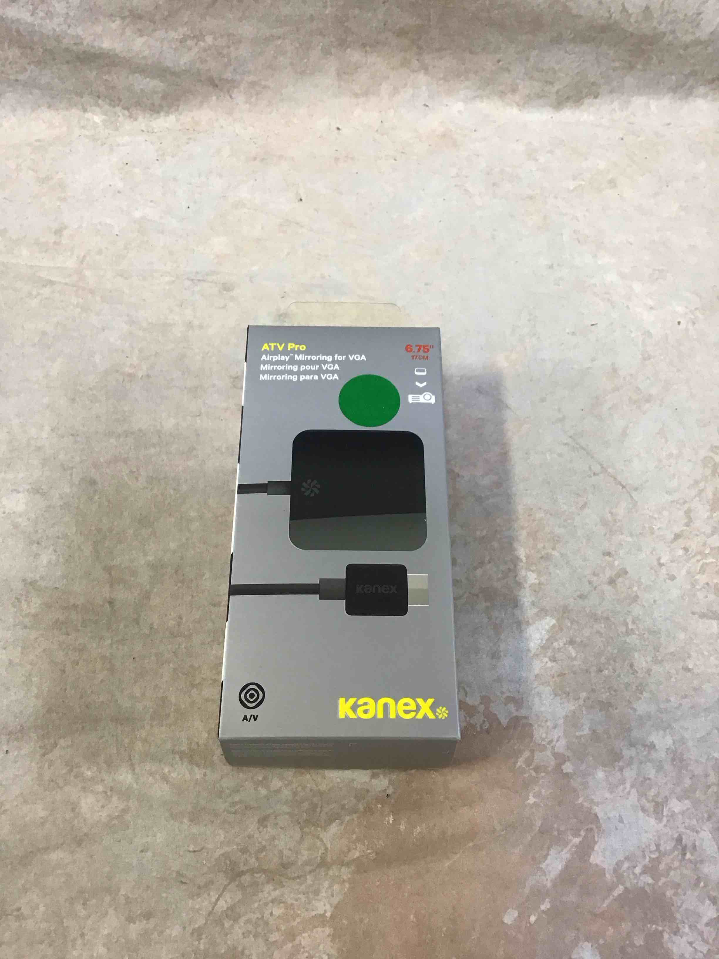 Condition photo showing New/Like New for Kanex HDMI to VGA Adapter for Apple TV (2nd-3rd gen)- HDCP Compliant (ATVPROX) (B00VQPAIUK)