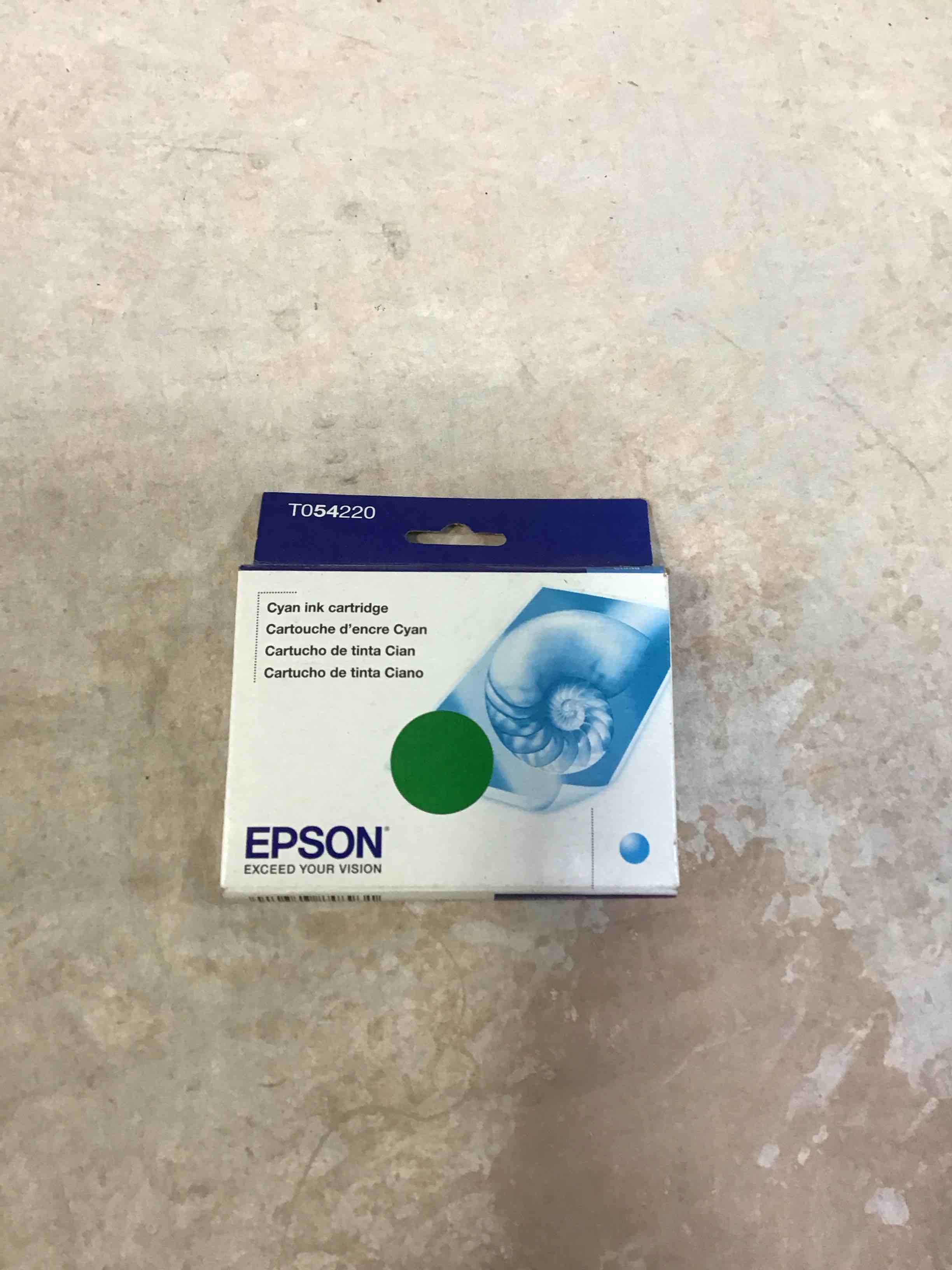 Condition photo showing New/Like New for Epson T054 Cyan Ink Cartridge