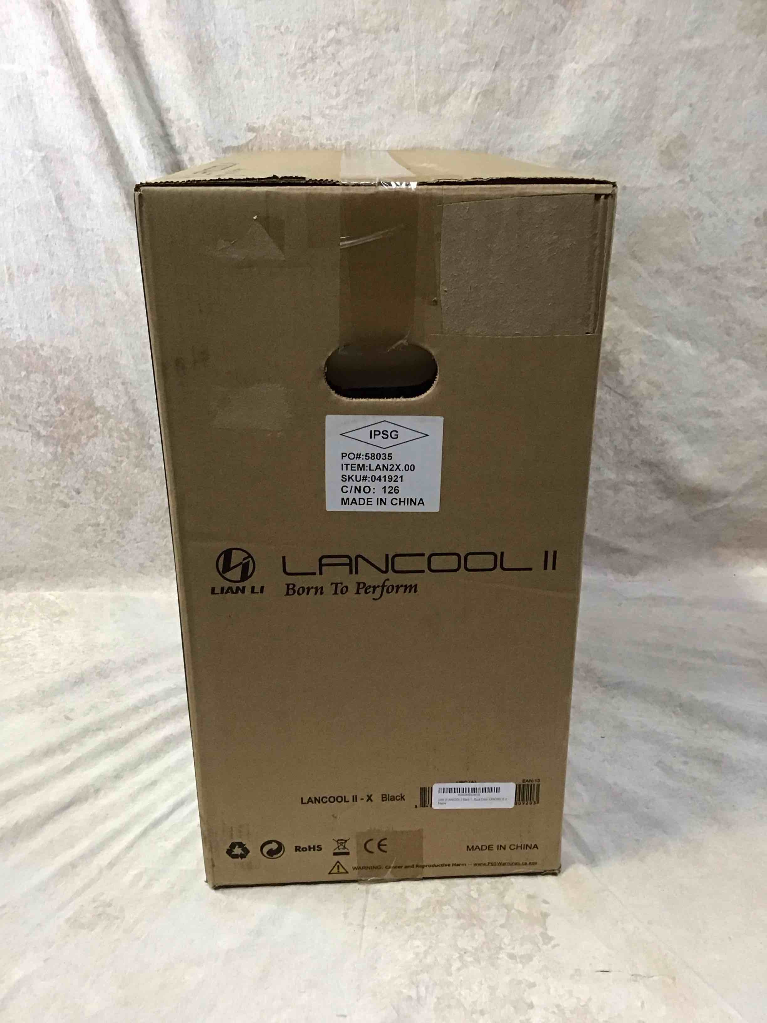 Lian Li Lancool II Gaming PC Case Black