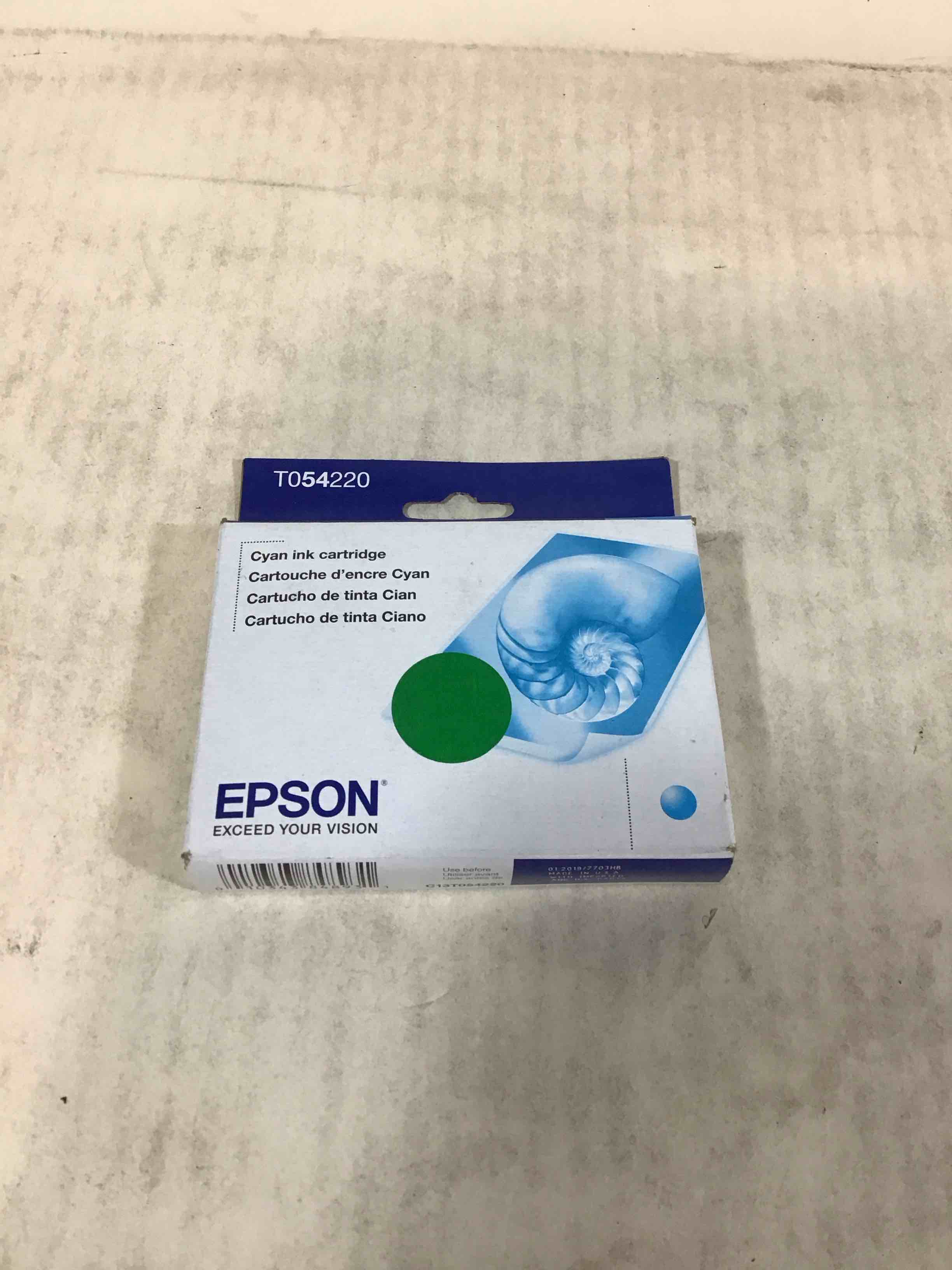 epson t054 cyan ink cartridge