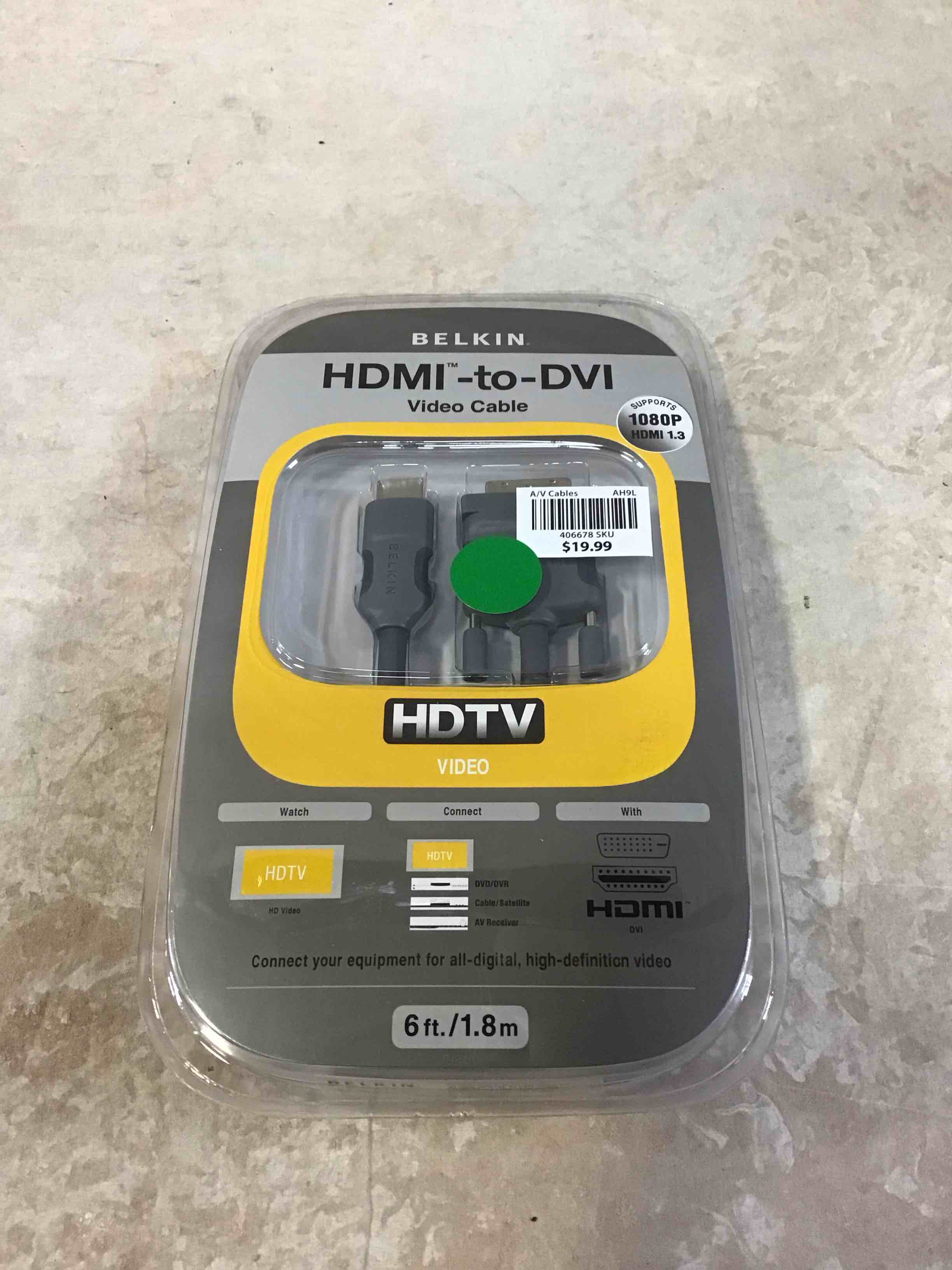 belkin hdmi to dvi-d cable