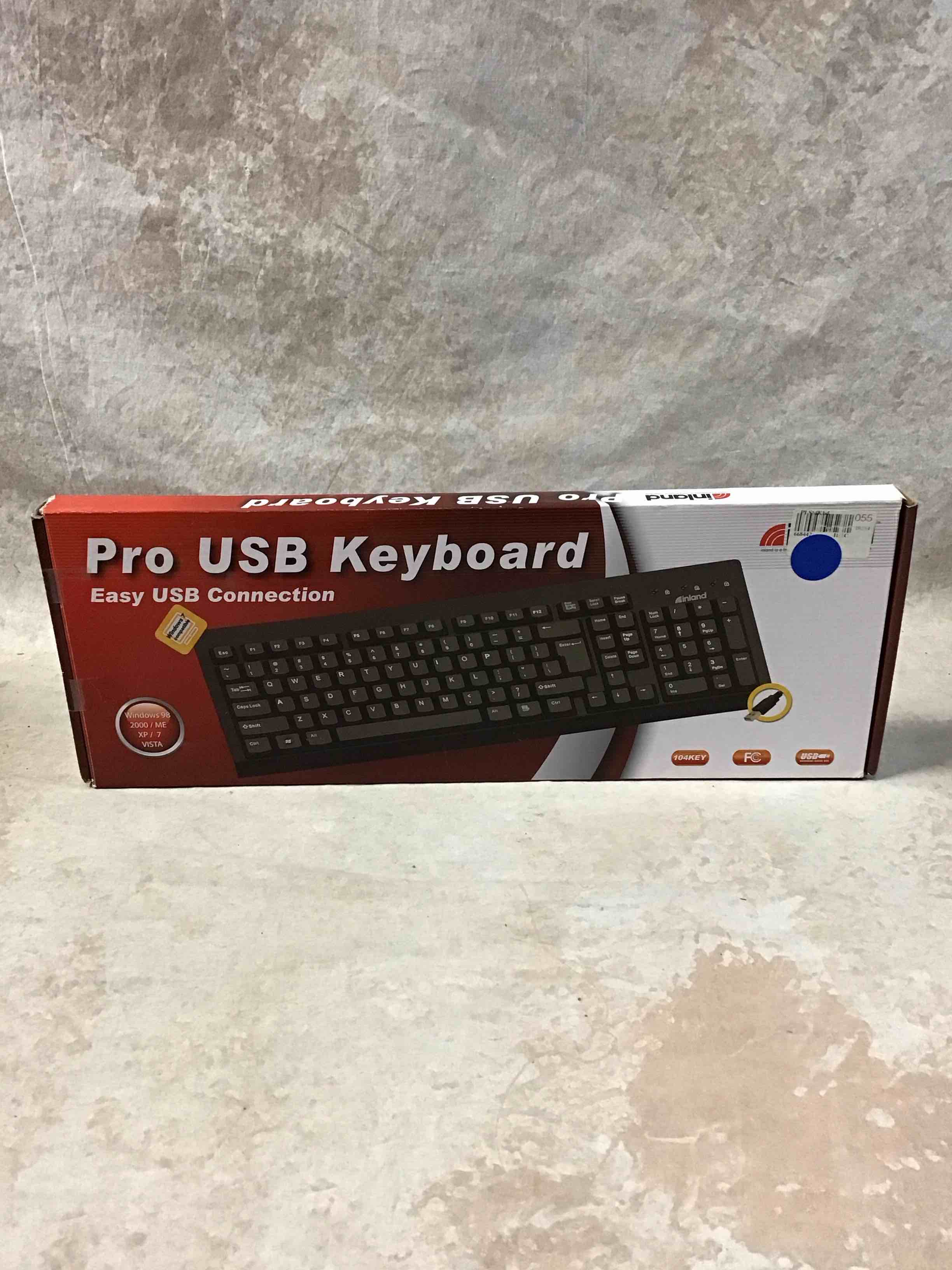 Condition photo showing Good Condition for inland pro usb keyboard