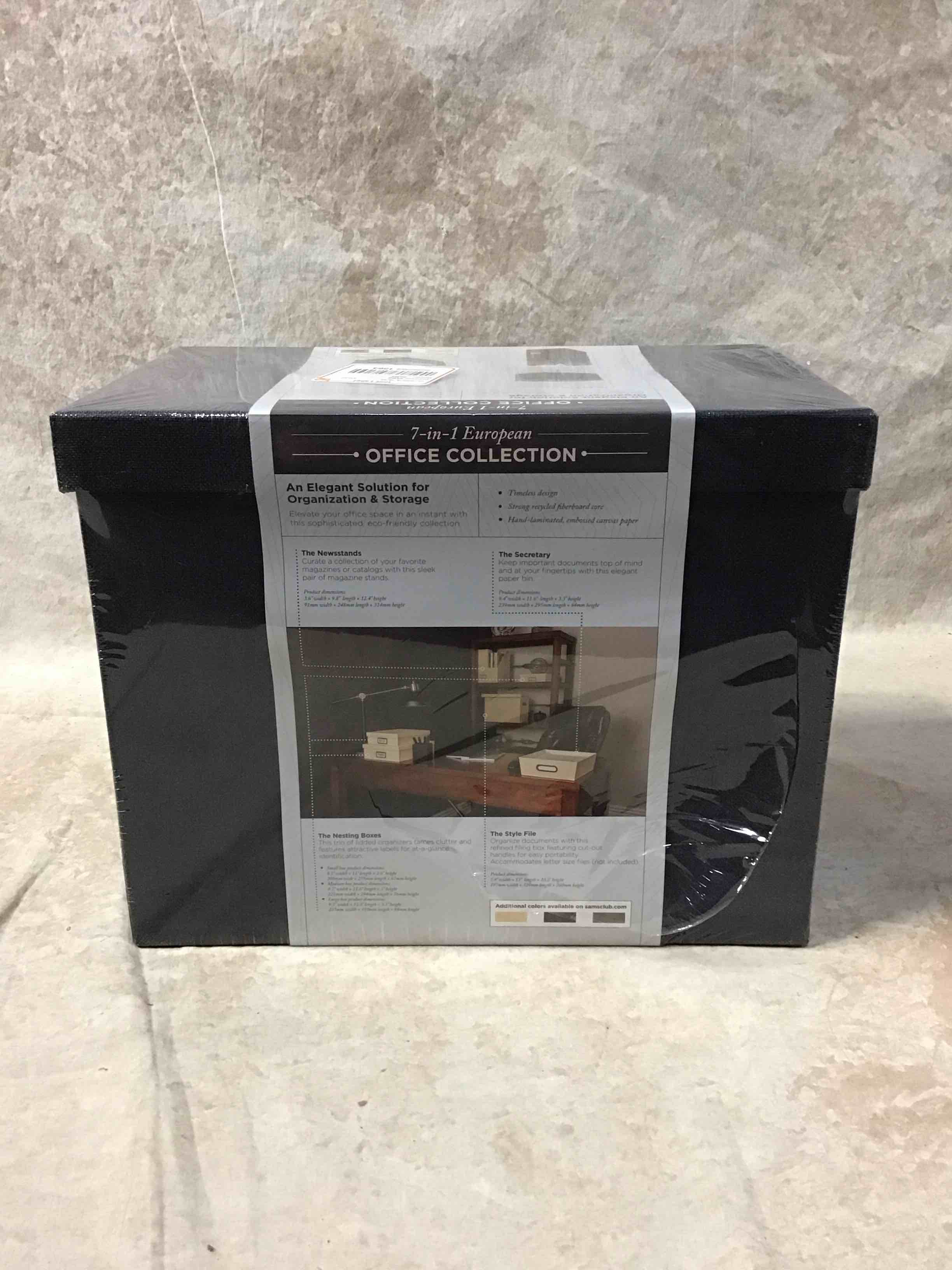 7 in 1 european storage office collection