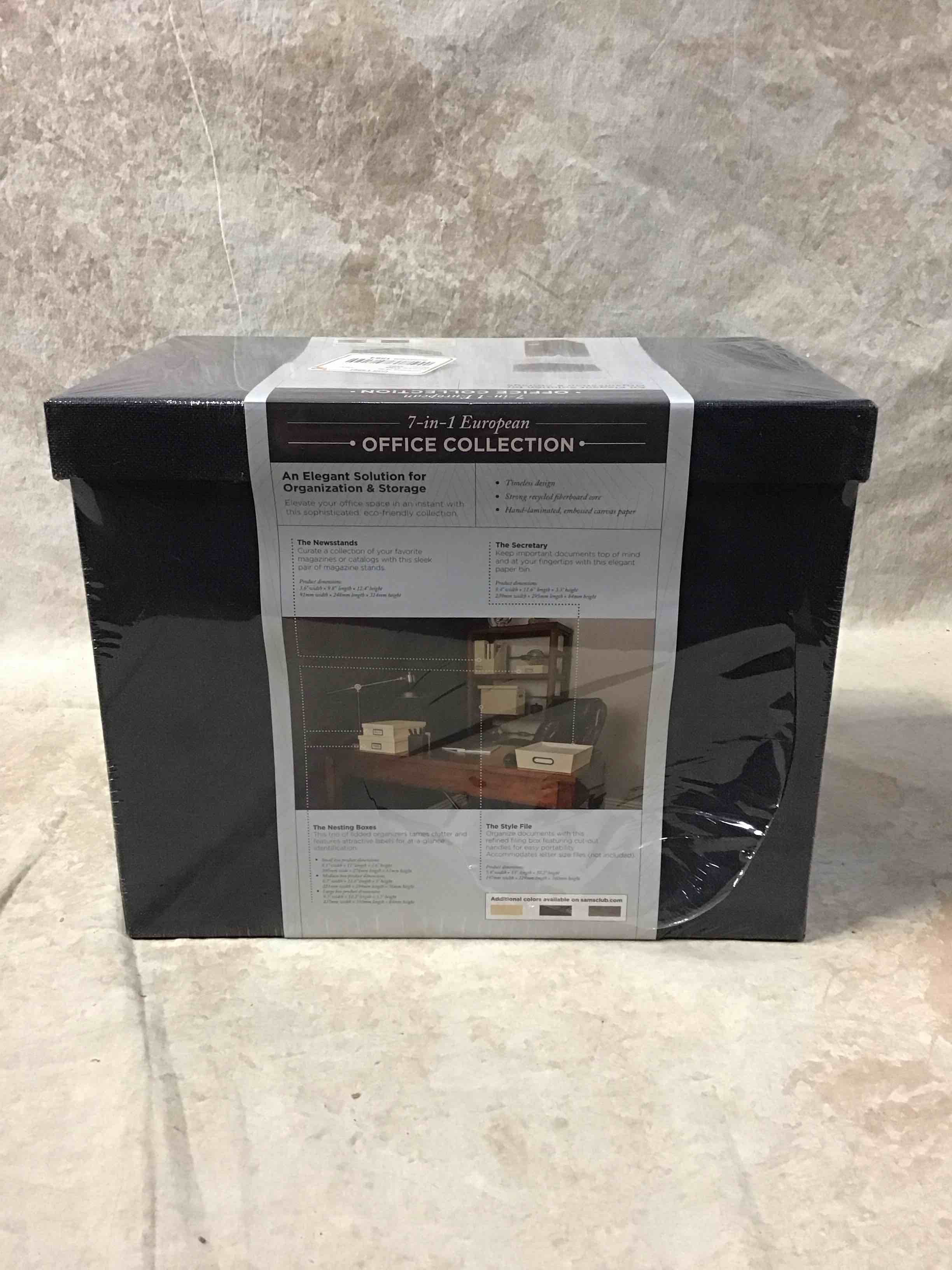 Condition photo showing New/Like New for 7 in 1 european storage office collection 