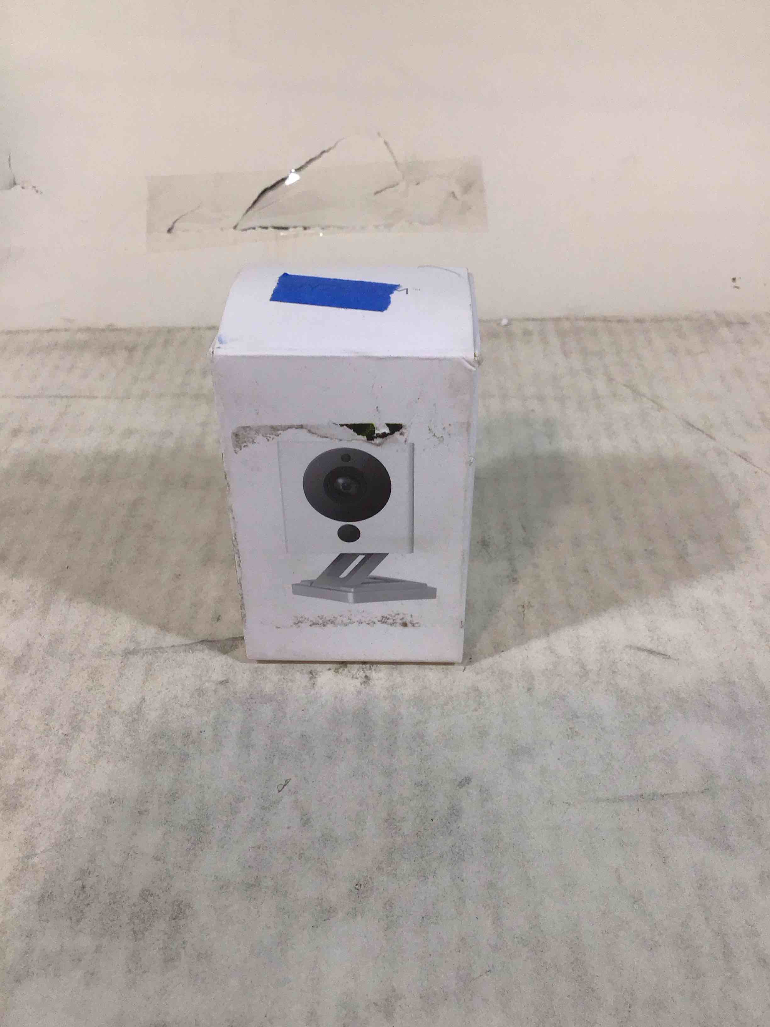 wyze cam 1080p hd indoor wireless smart home security camera with night vision, 2-way audio, works with alexa & the google assistant, one pack, white