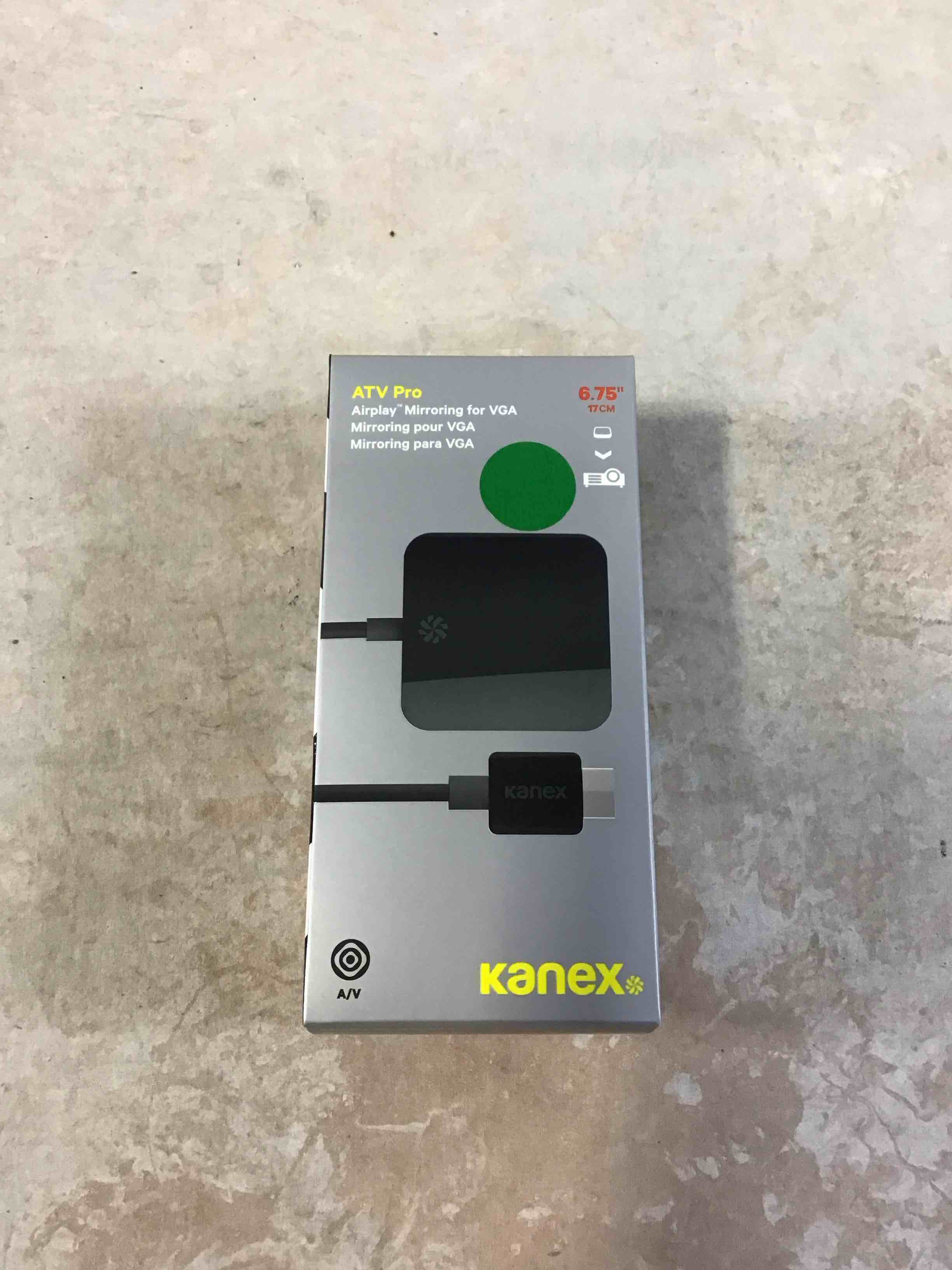 Kanex HDMI to VGA Adapter for Apple TV (2nd-3rd gen)- HDCP Compliant (ATVPROX) (B00VQPAIUK)