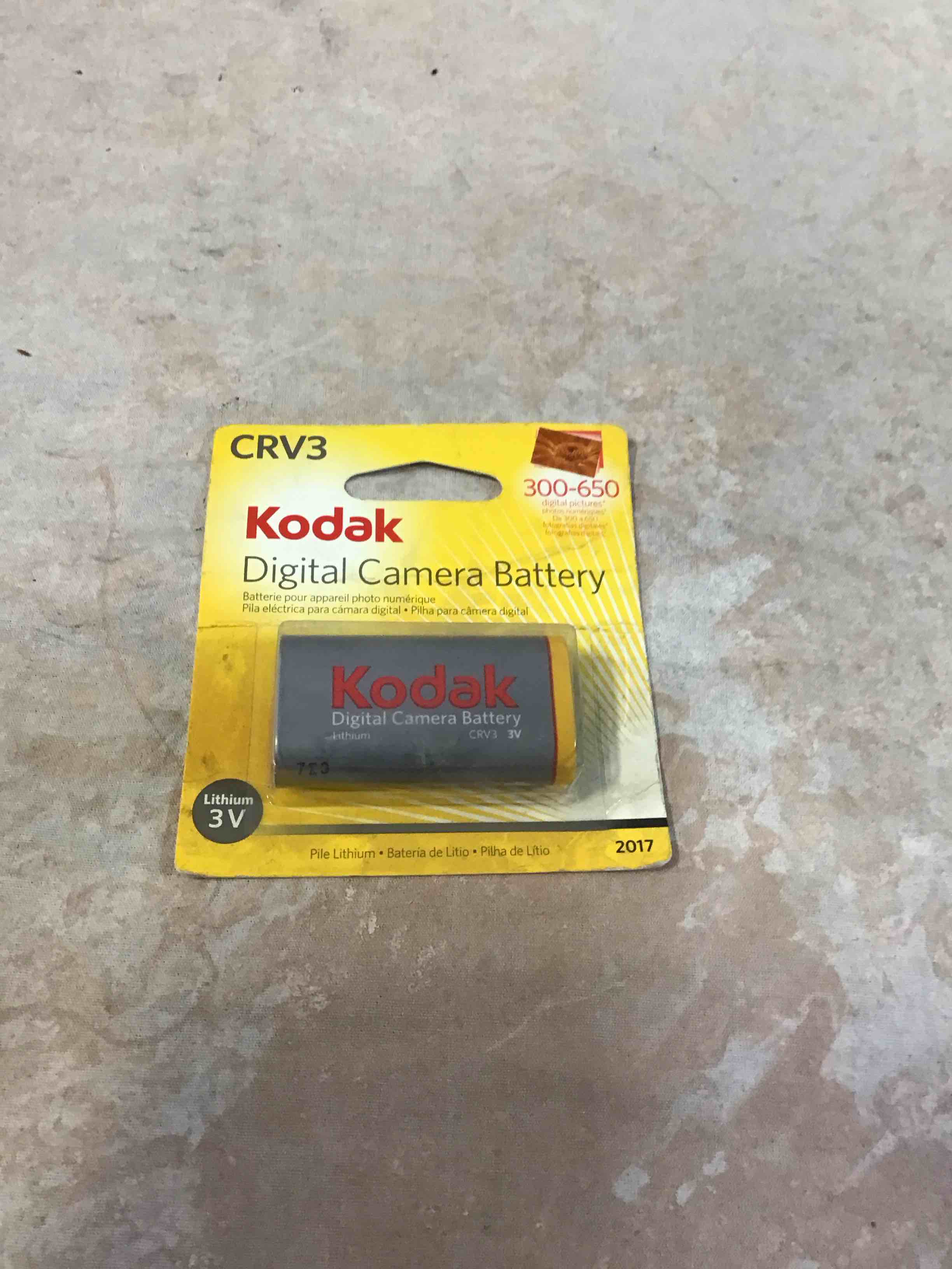 Condition photo showing Good Condition for kodak crv3 digital camera battery for c-series, cd-series, cx-series, etc