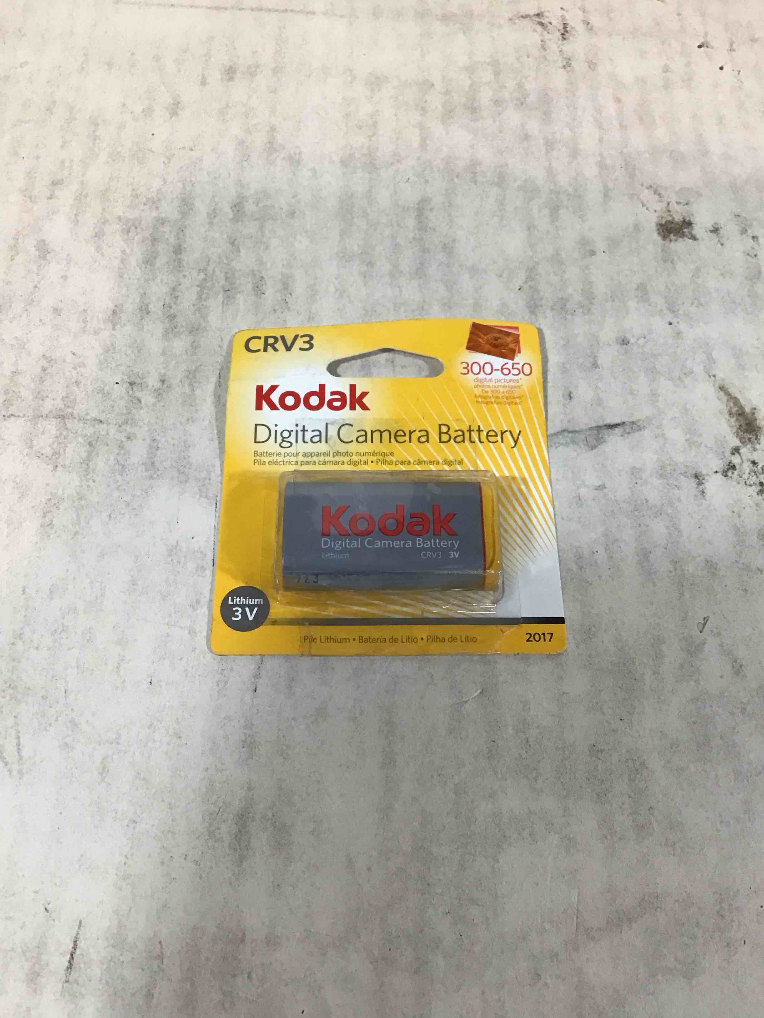 kodak crv3 digital camera battery for c-series, cd-series, cx-series, etc