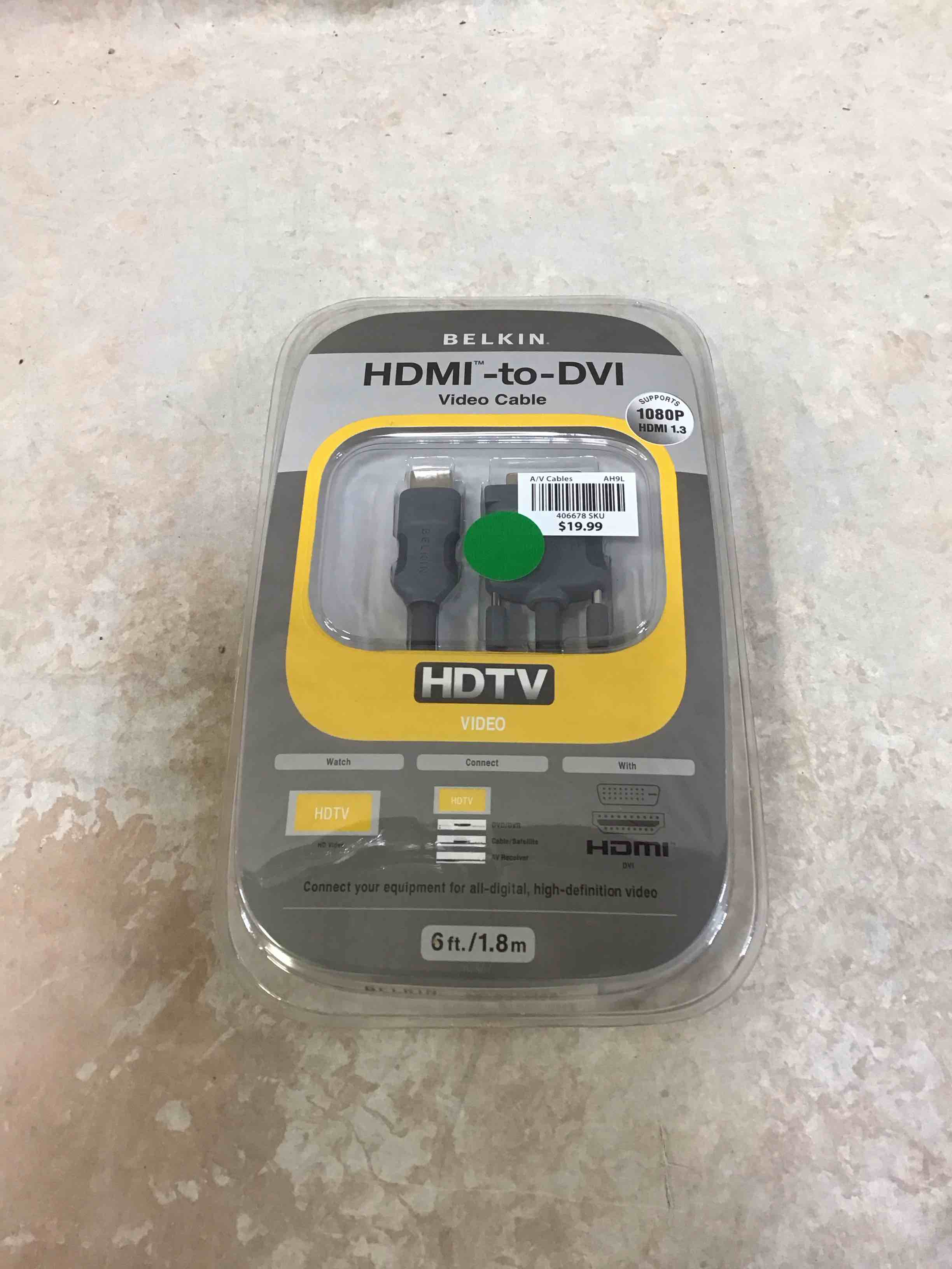 belkin hdmi to dvi-d cable