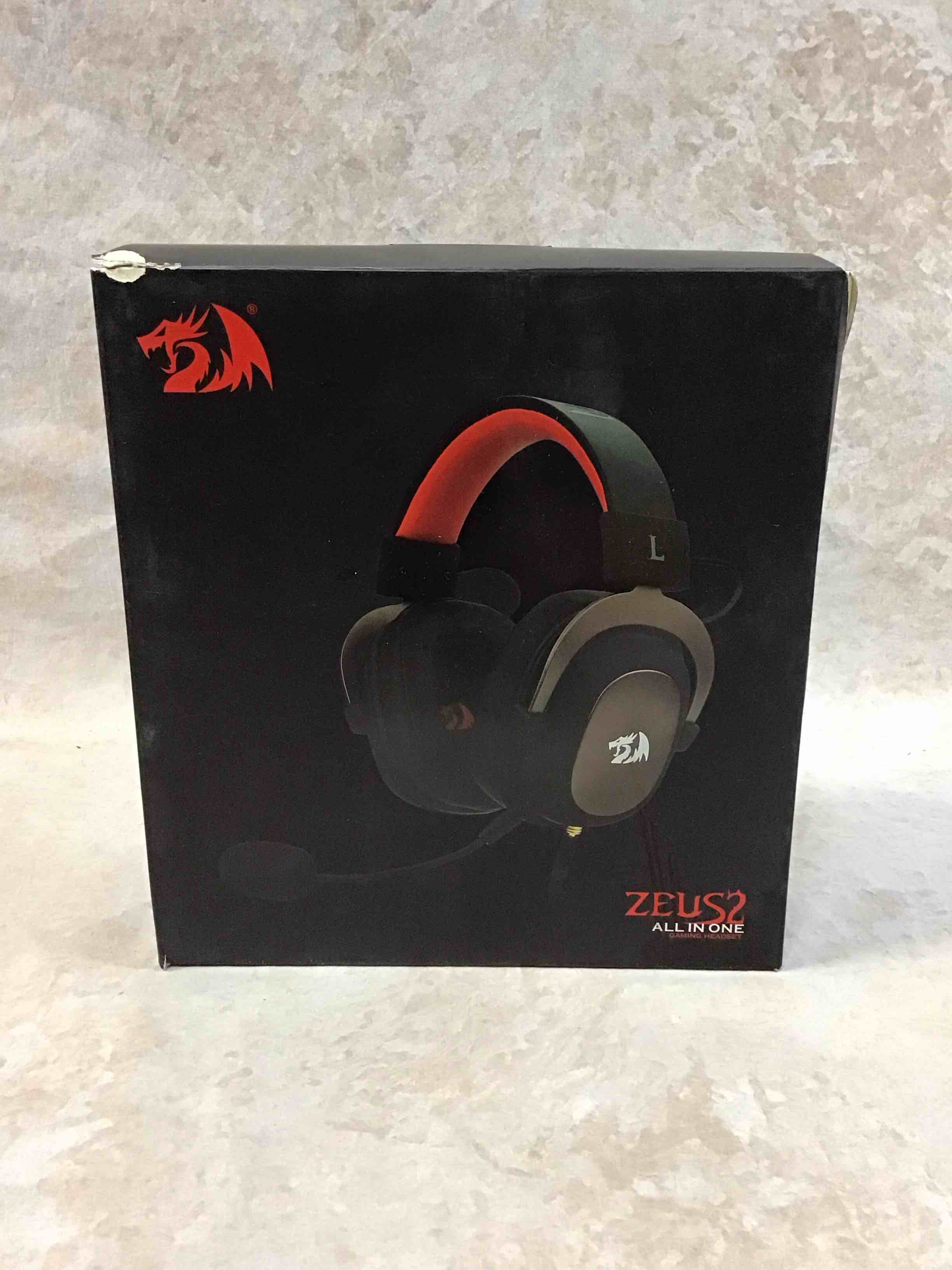 redragon h510 zeus-x rgb wired gaming headset 53mm usb powered for pc/ps4/ns