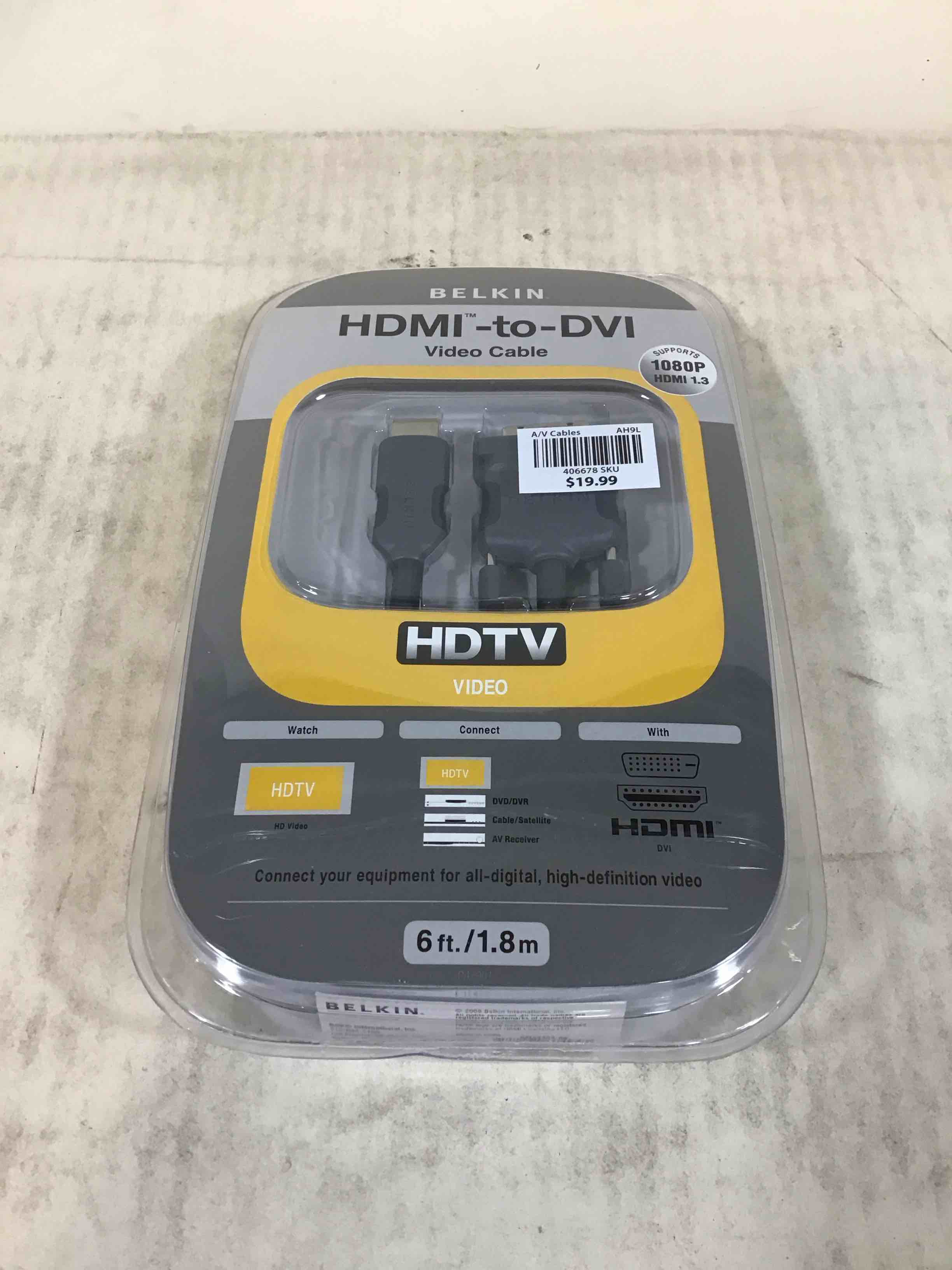 belkin hdmi to dvi-d cable