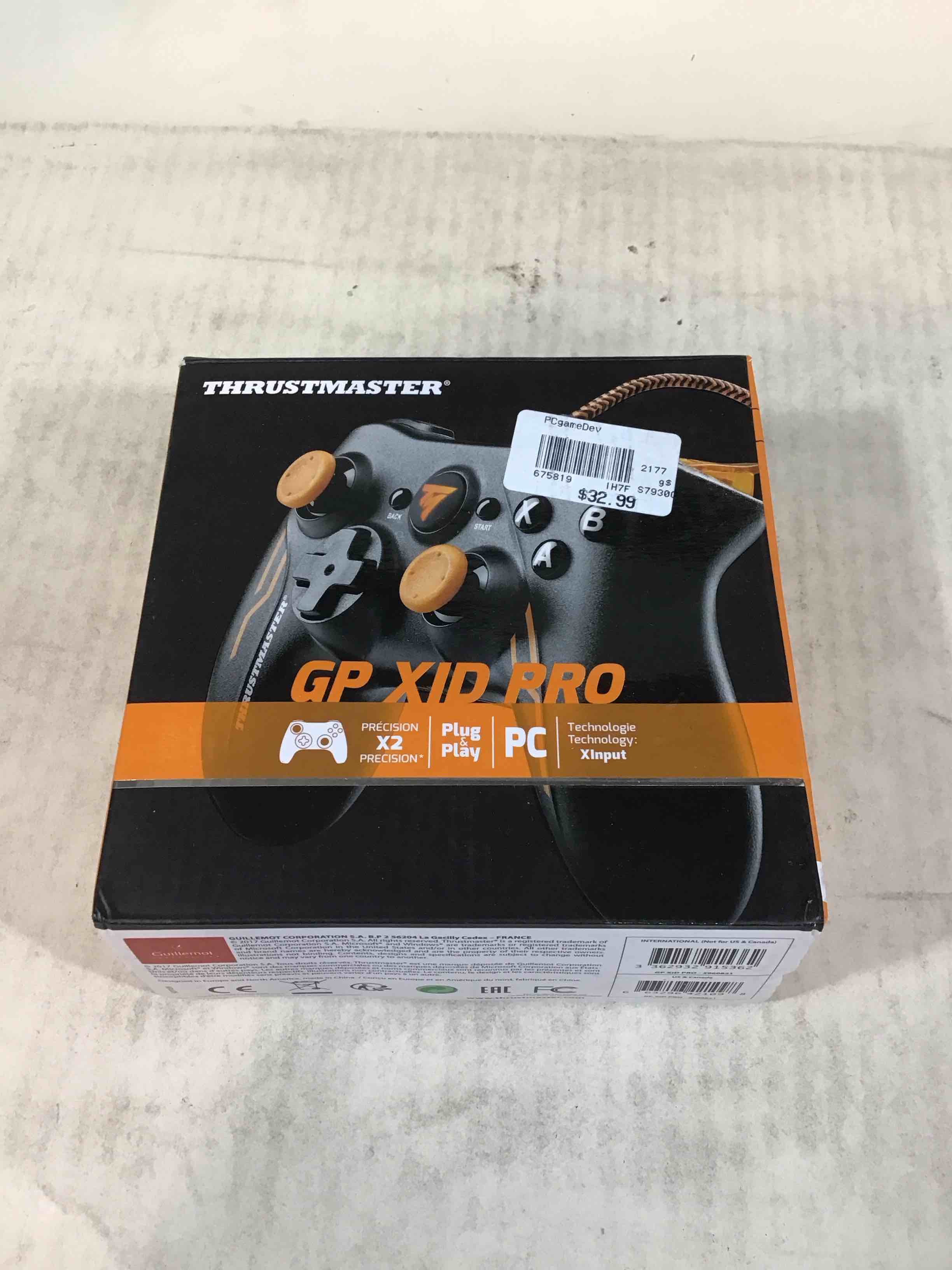thrustmaster gp xid pro - cable - pc