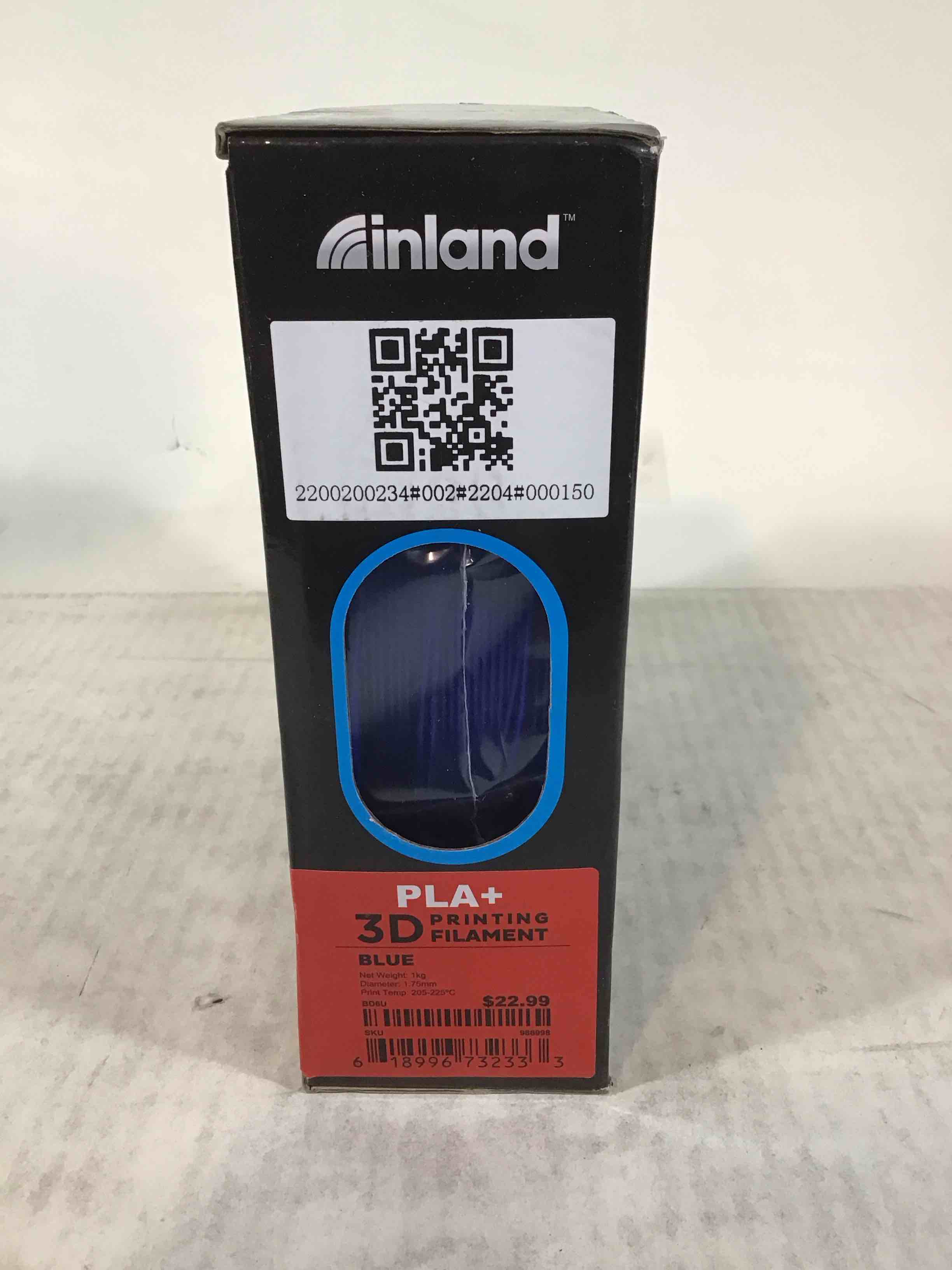 inland 3d printing filament pla+ 1.75mm 
