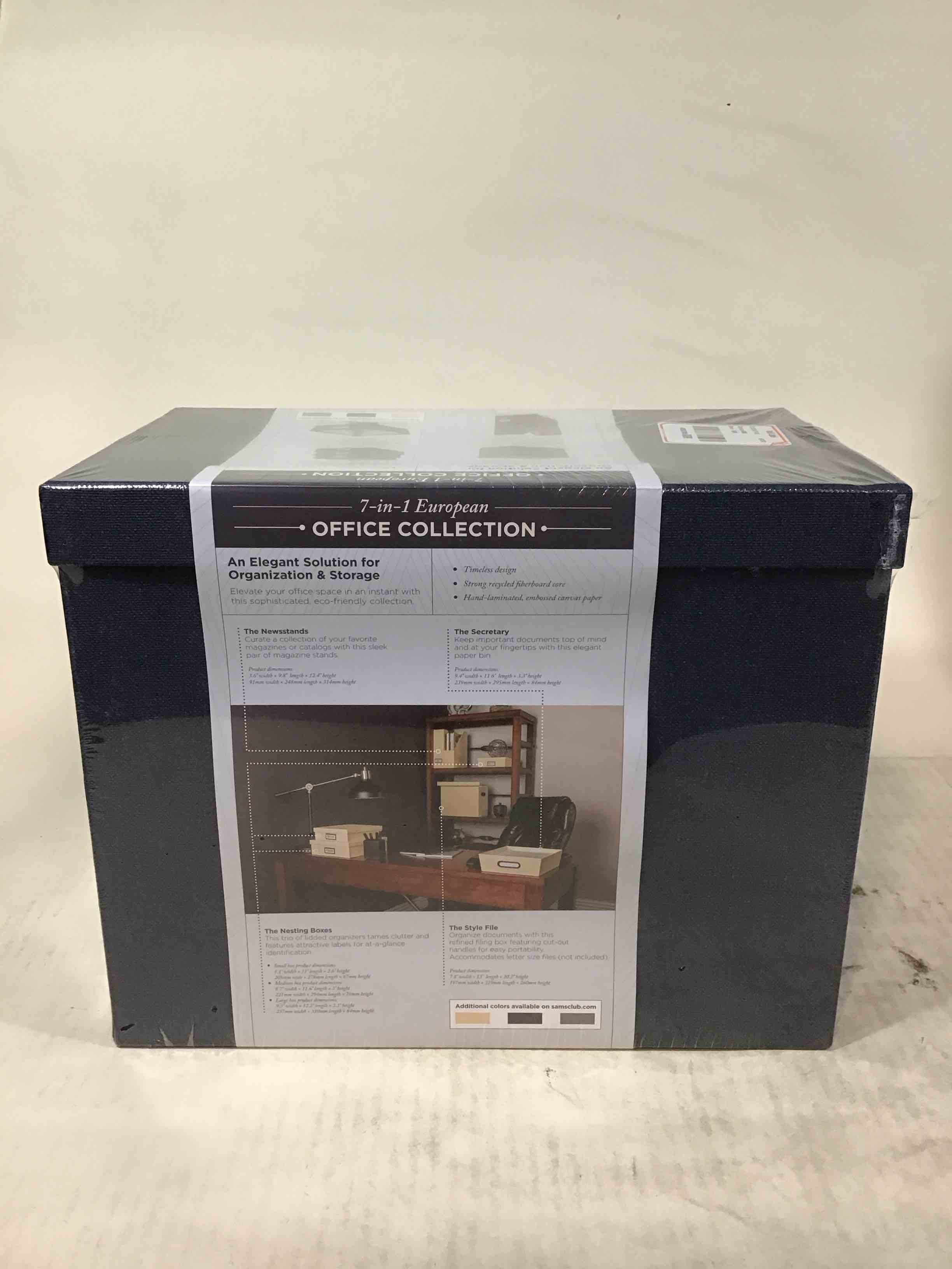 7 in 1 european storage office collection