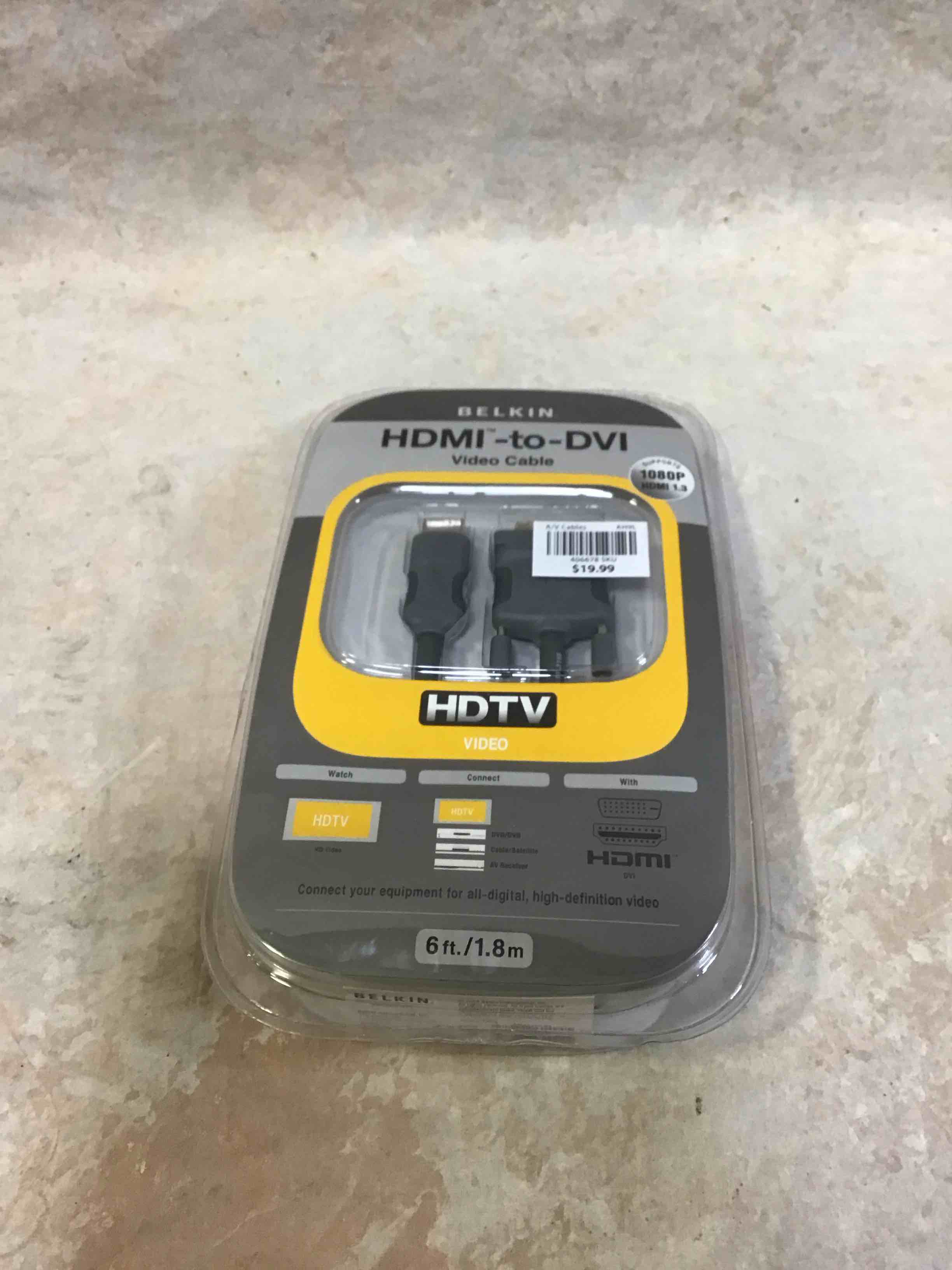 belkin hdmi to dvi-d cable