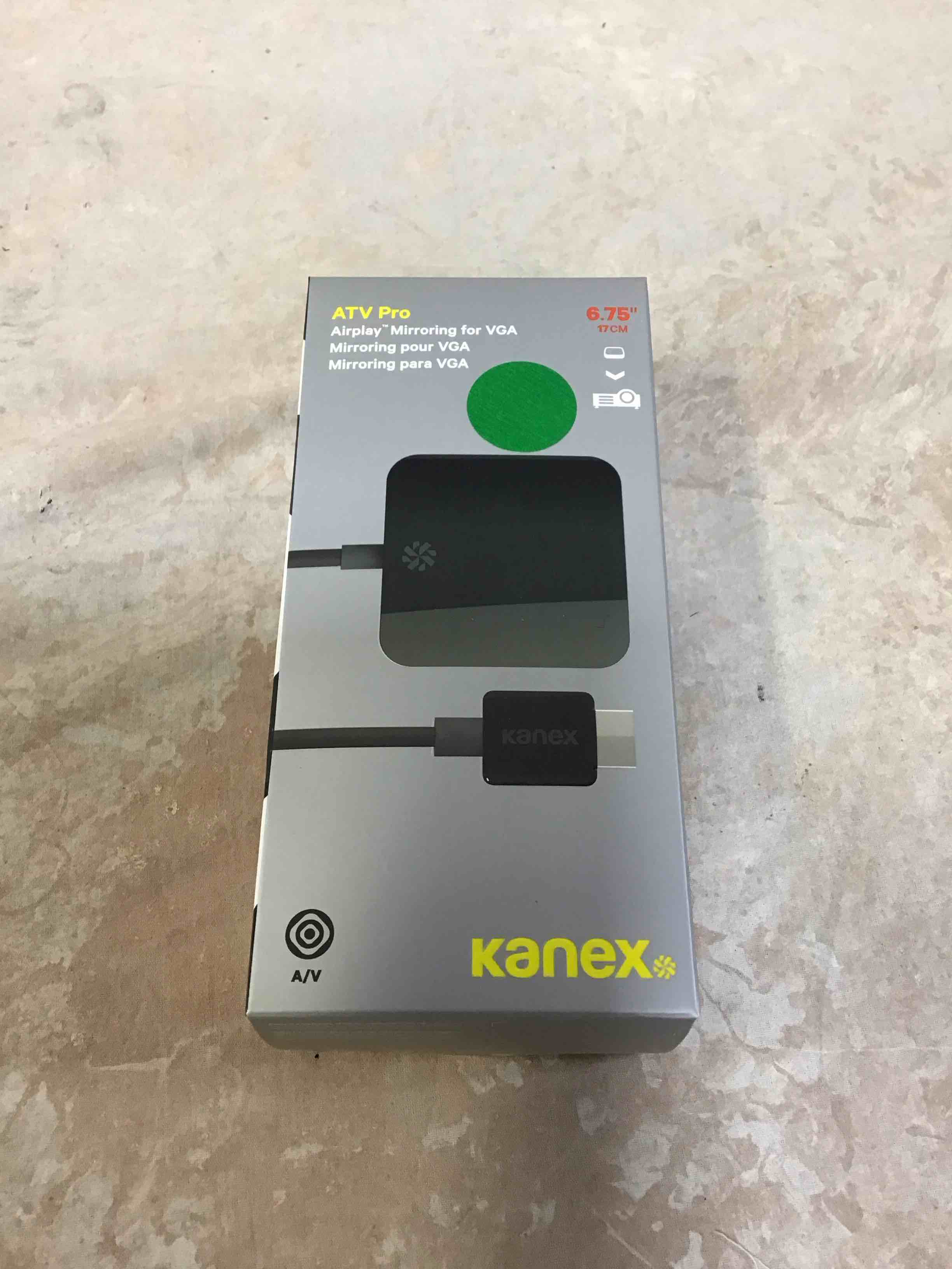 Condition photo showing New/Like New for kanex hdmi to vga adapter for apple tv (2nd-3rd gen)- hdcp compliant (atvprox) (b00vqpaiuk)