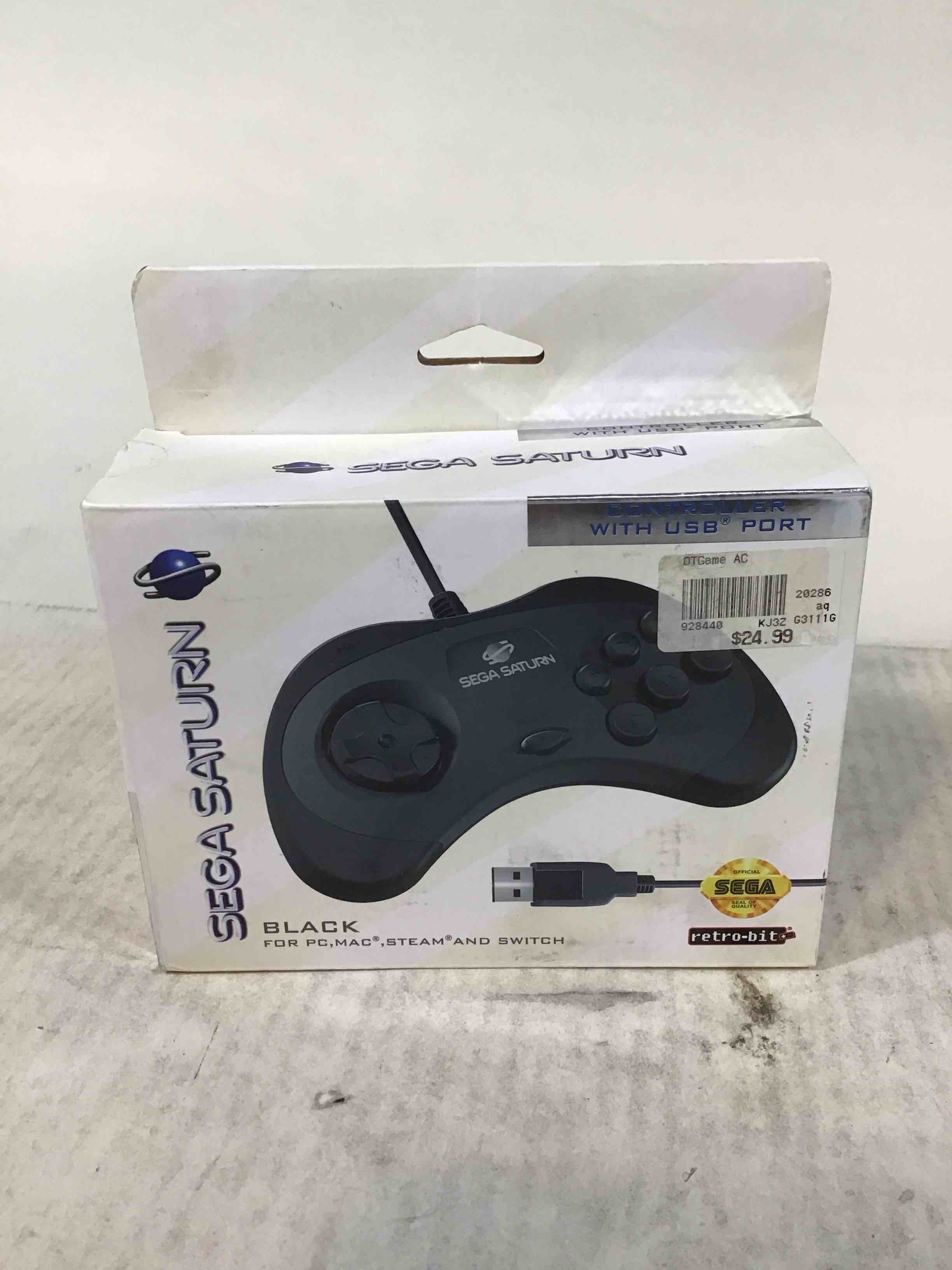 Condition photo showing Good Condition for sega saturn control pad usb port  black
