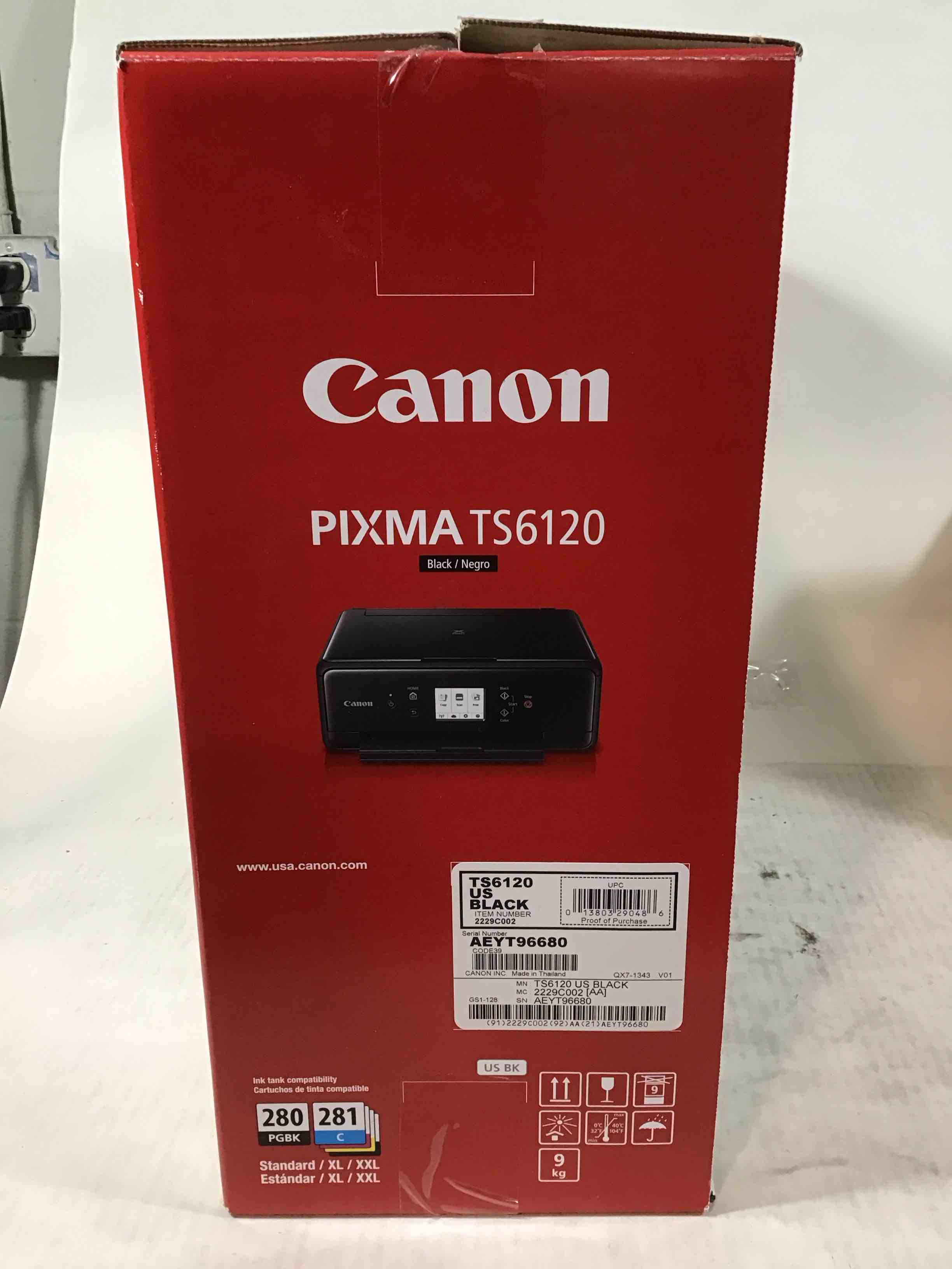 Condition photo showing Good Condition for canon pixma ts6120 black wireless inkjet all-in-one printer
