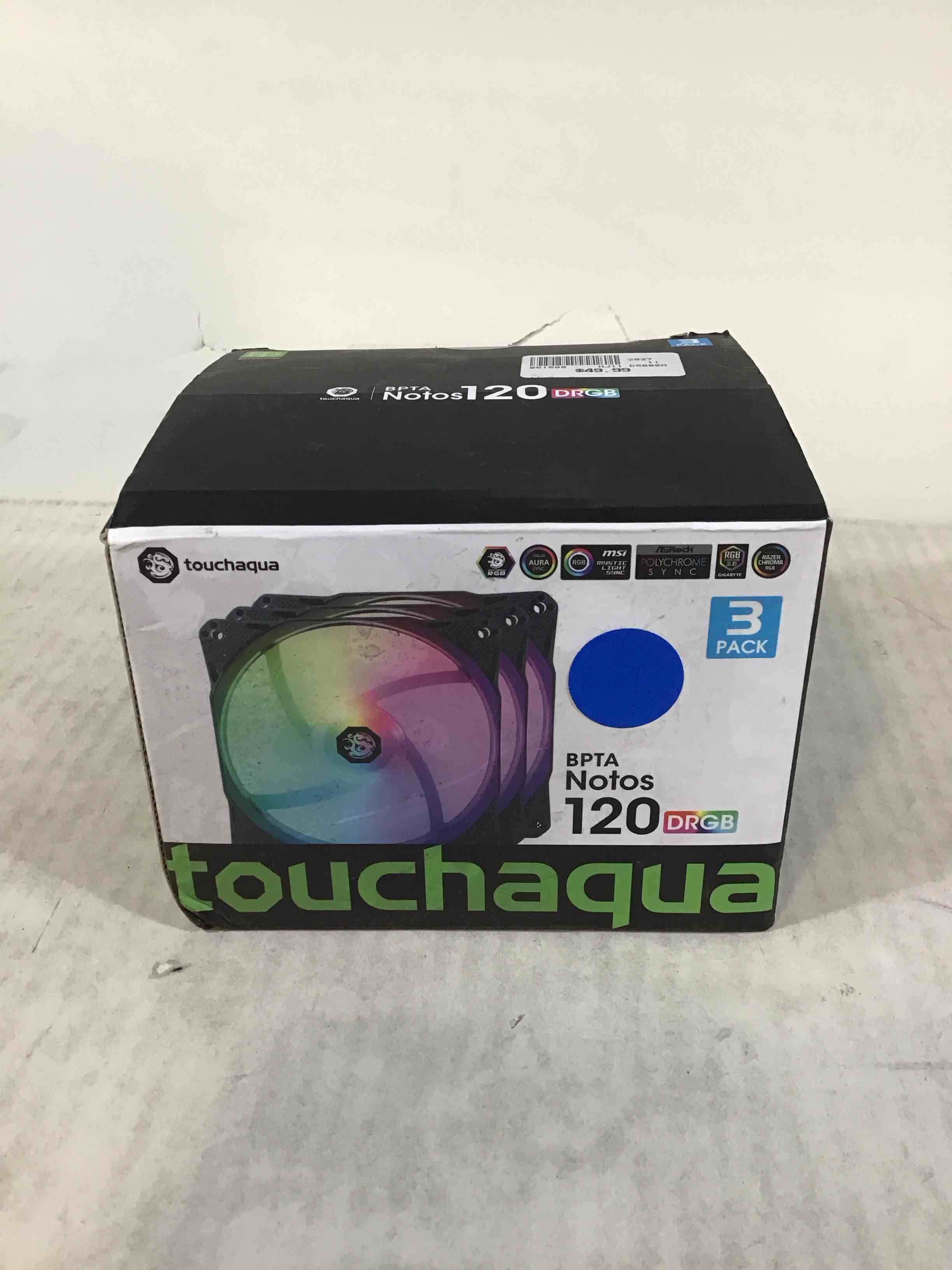 Condition photo showing Good Condition for bitspower notos 120mm case fan  drgb computer fan pwm pc cooling fan led high airflow desktop silent cooler 1800 rpm w/pwm fan hub digital rgb controller (3 pack)