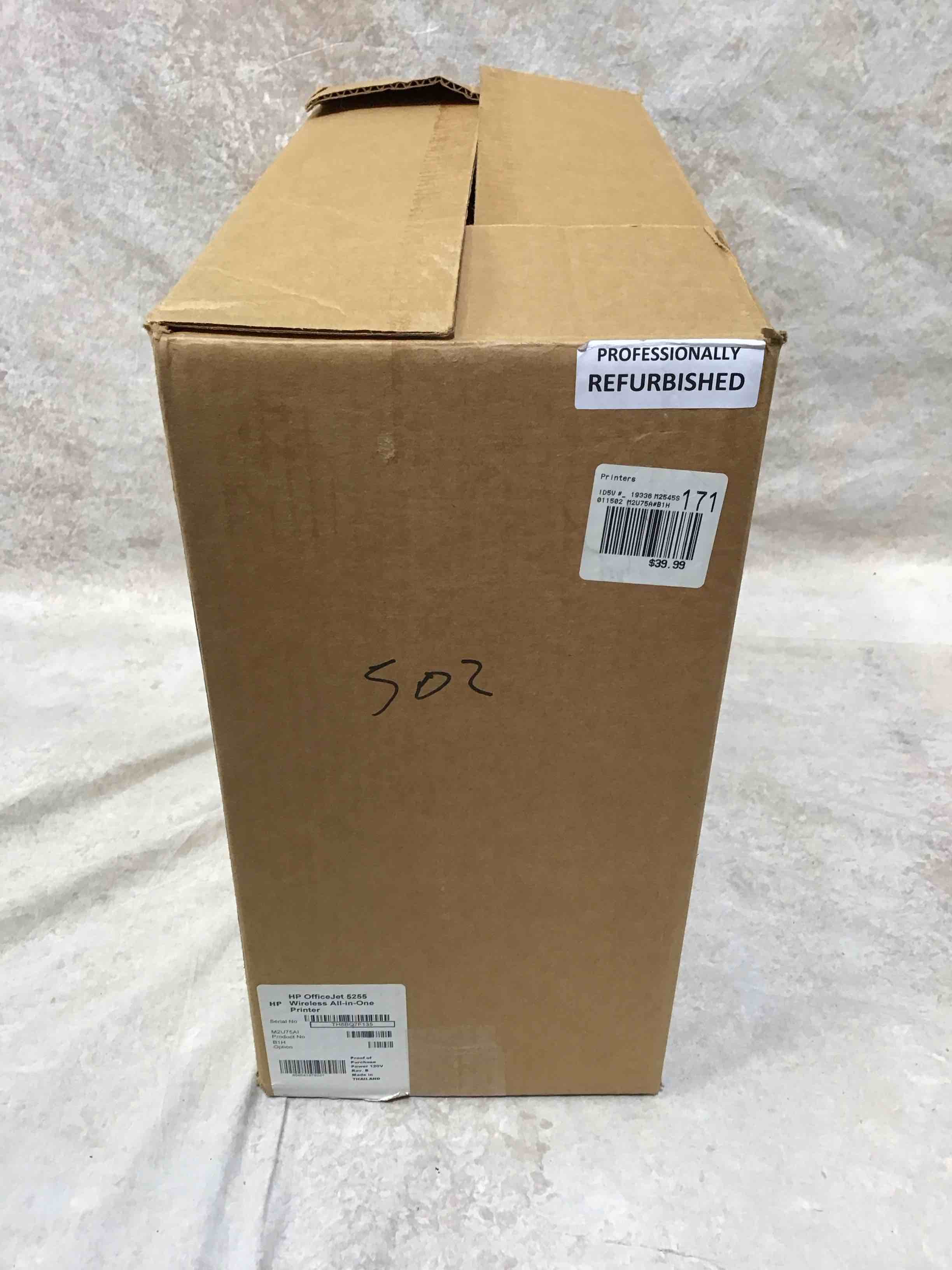 hp office jet 5255 wireless printer