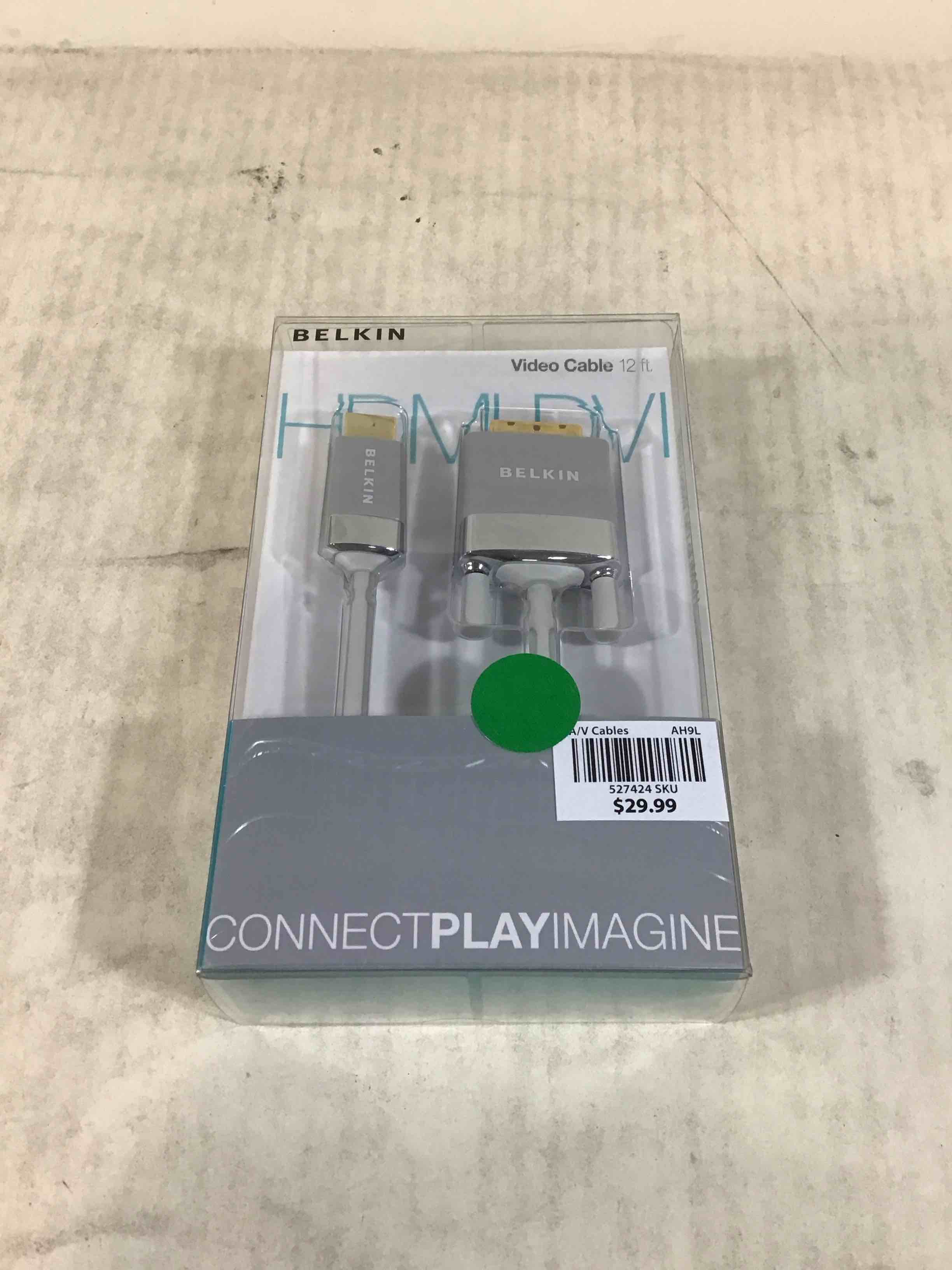 belkin av22401-12-wht hdmi to dvi-d cable adapter