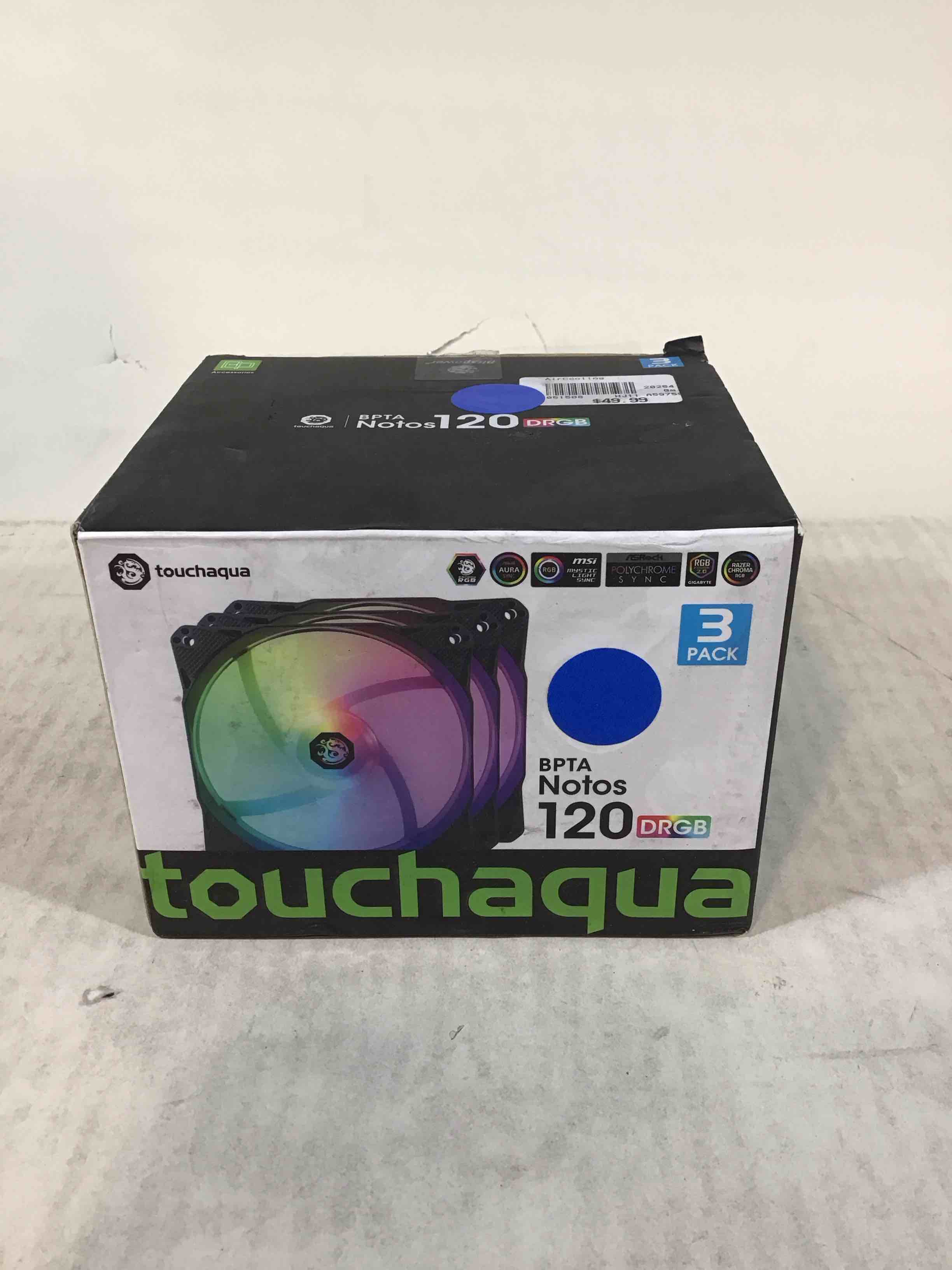 bitspower notos 120mm case fan  drgb computer fan pwm pc cooling fan led high airflow desktop silent cooler 1800 rpm w/pwm fan hub digital rgb controller (3 pack)