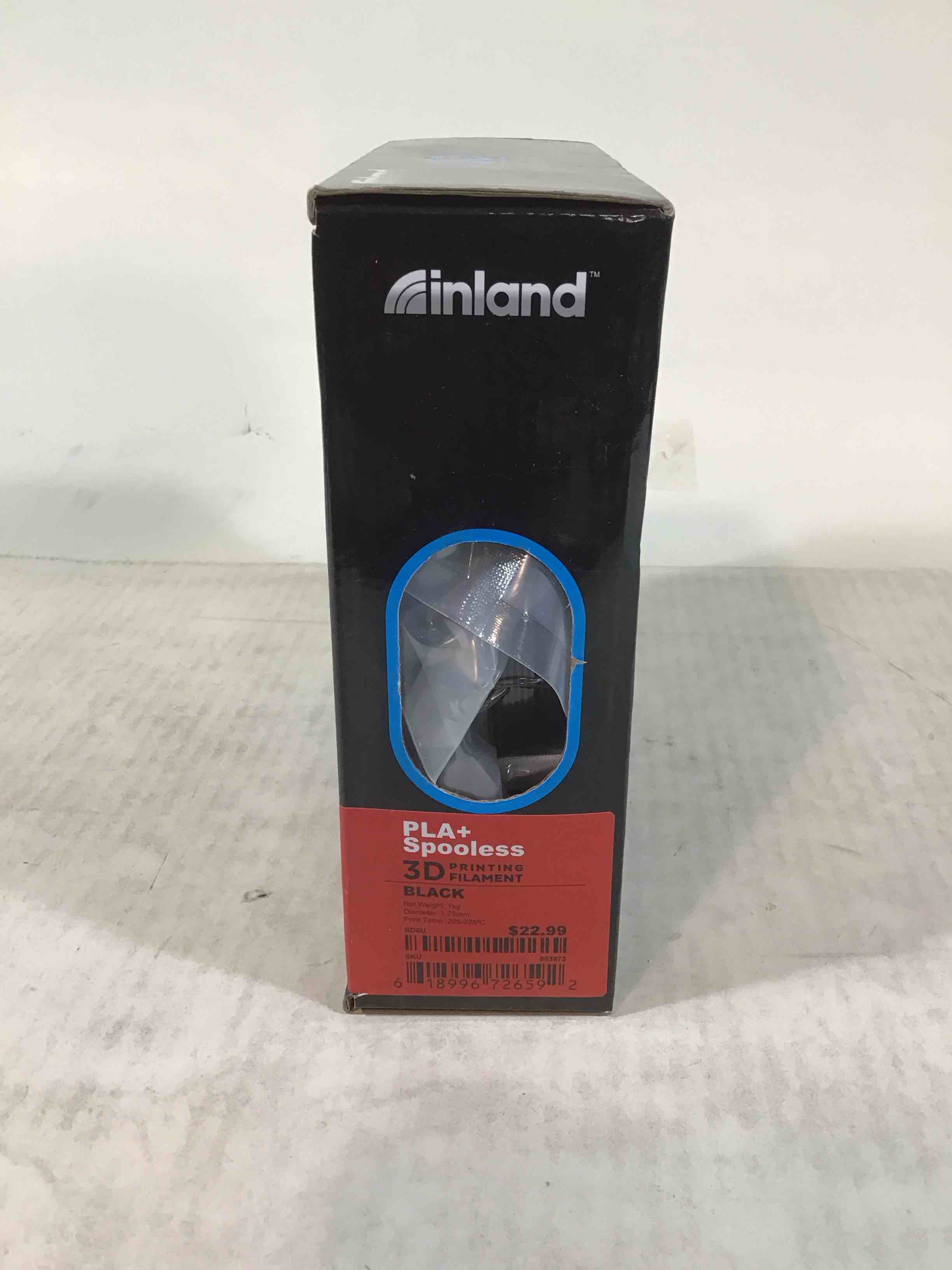 Condition photo showing New/Like New for 1.75mm black pla+ 3d printer filament - spooless