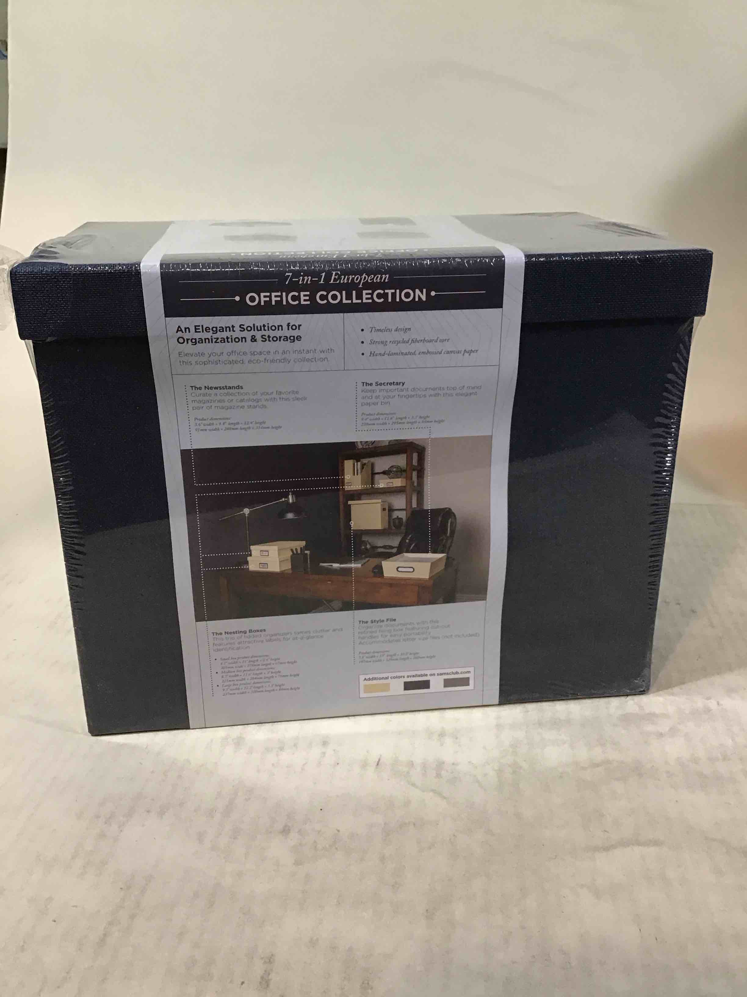 7 in 1 european storage office collection