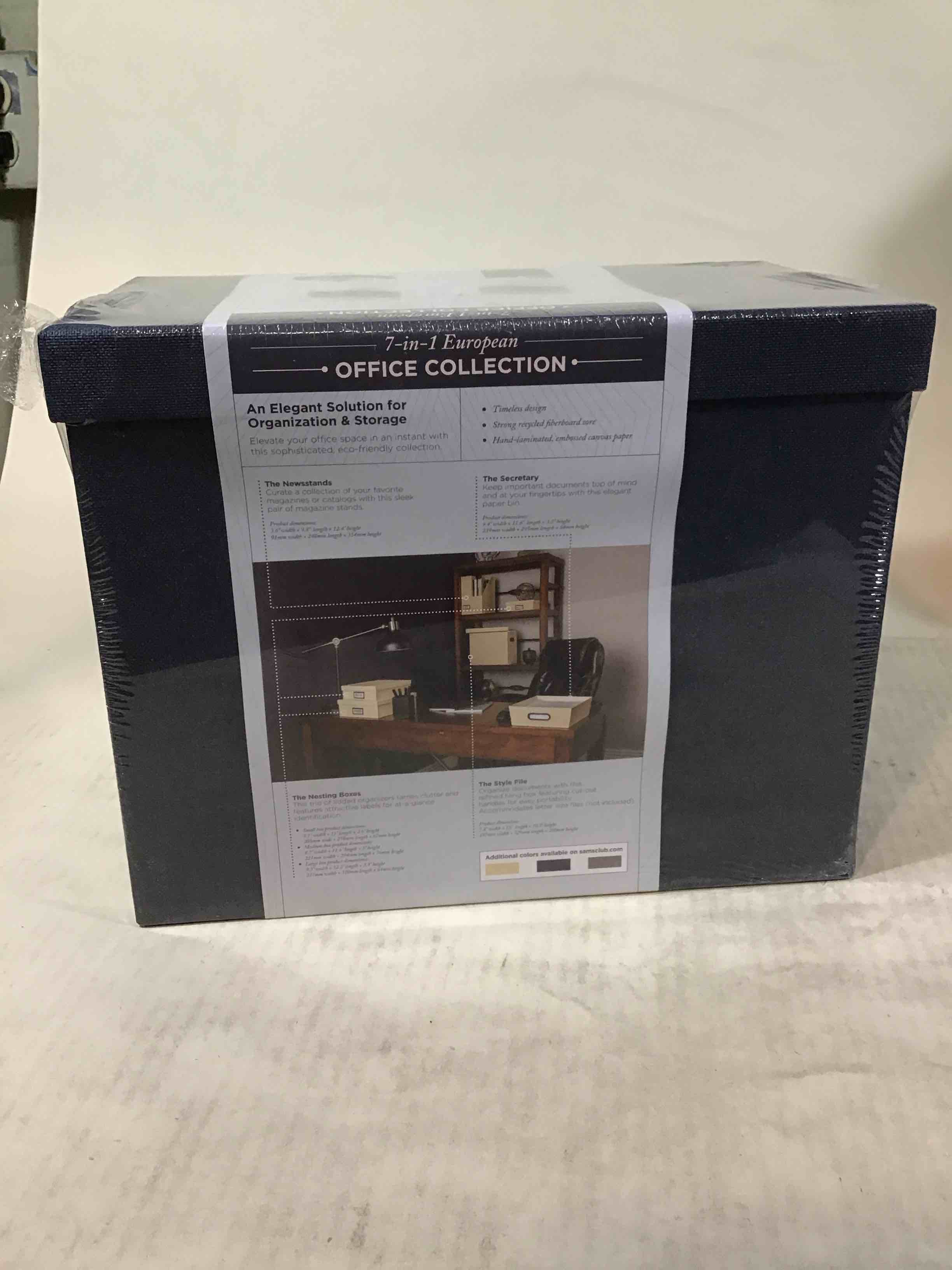 Condition photo showing New/Like New for 7 in 1 european storage office collection