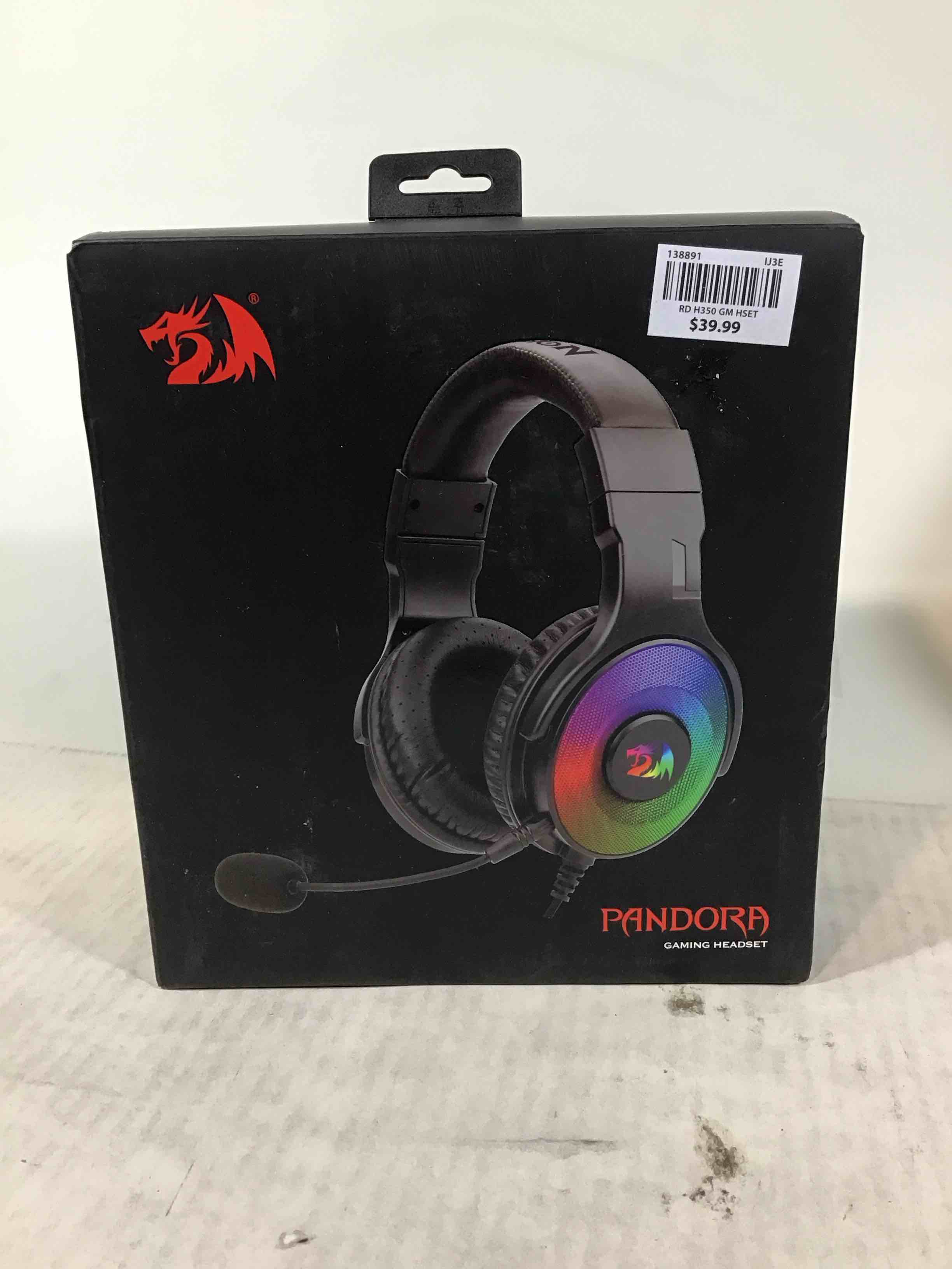 Condition photo showing Good Condition for redragon - h350 rgb pandora wired 7.1 surround gaming headset - black