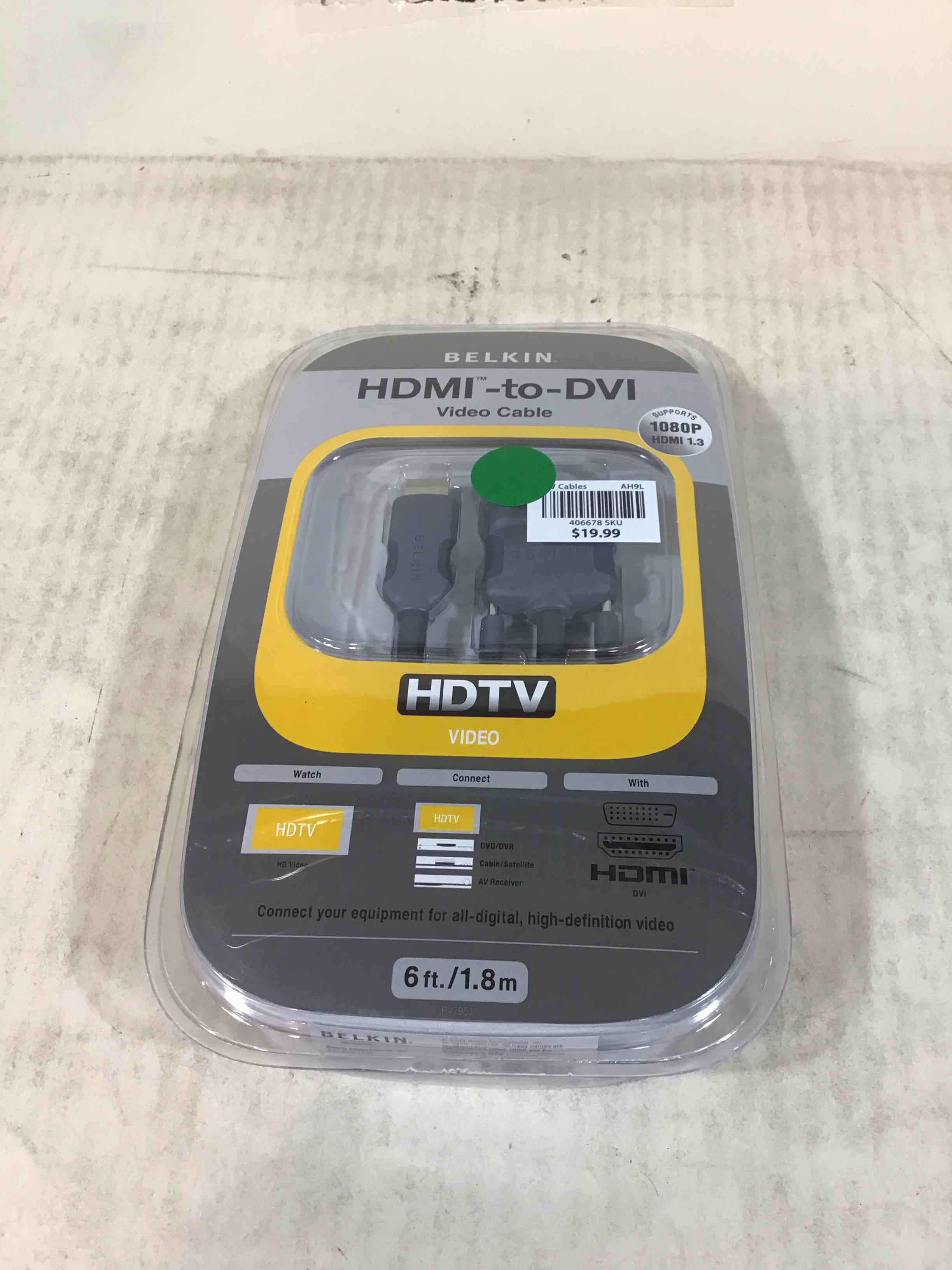 Belkin HDMi to DVI-D Cable