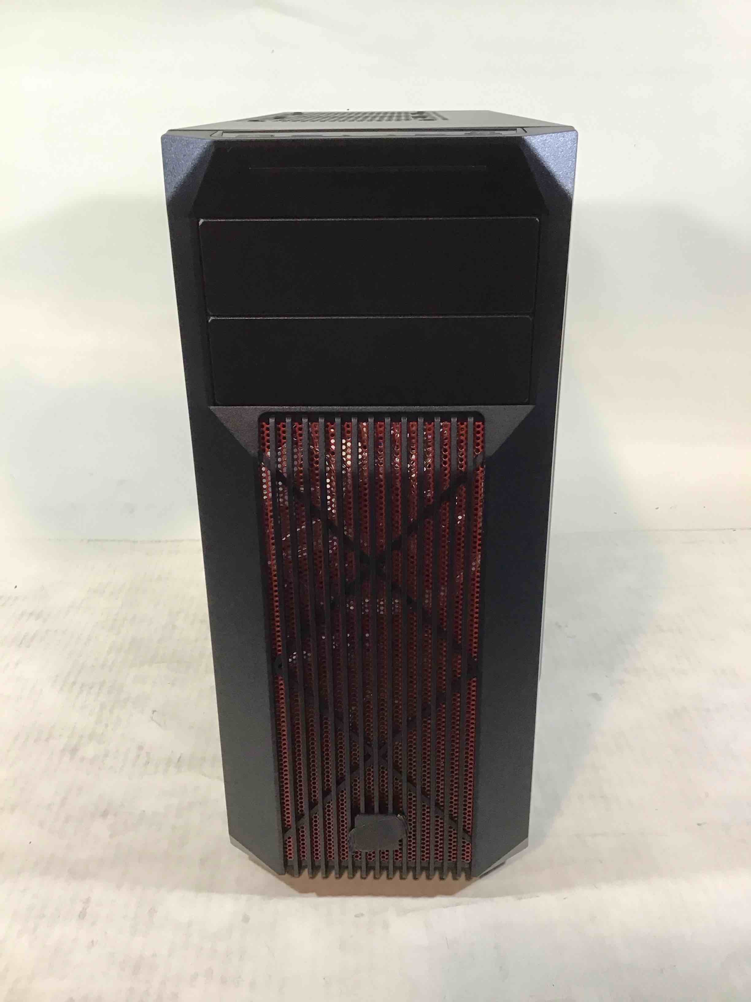 Condition photo showing New/Like New for gaming pc case black