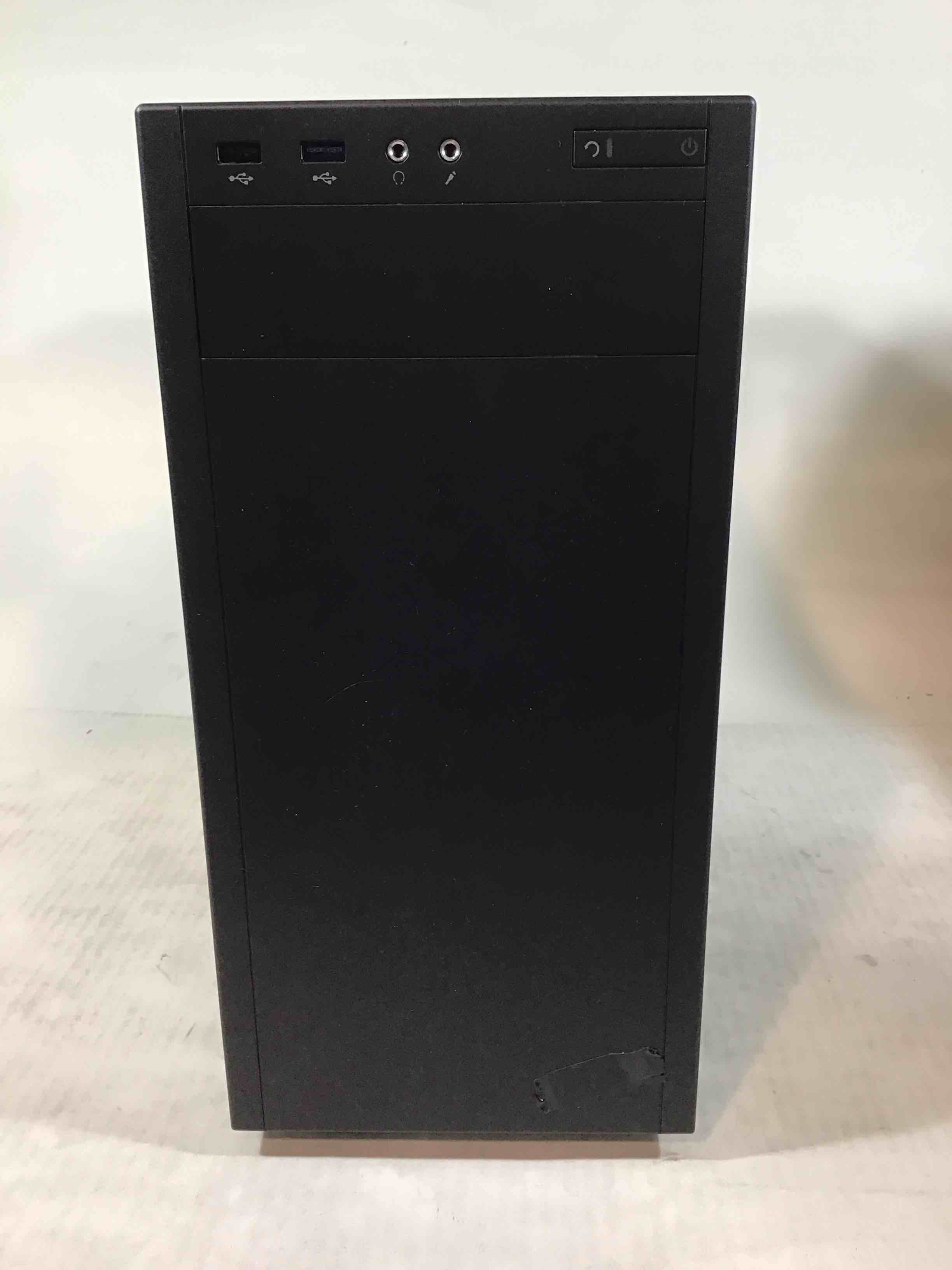 Condition photo showing New/Like New for gaming pc case black