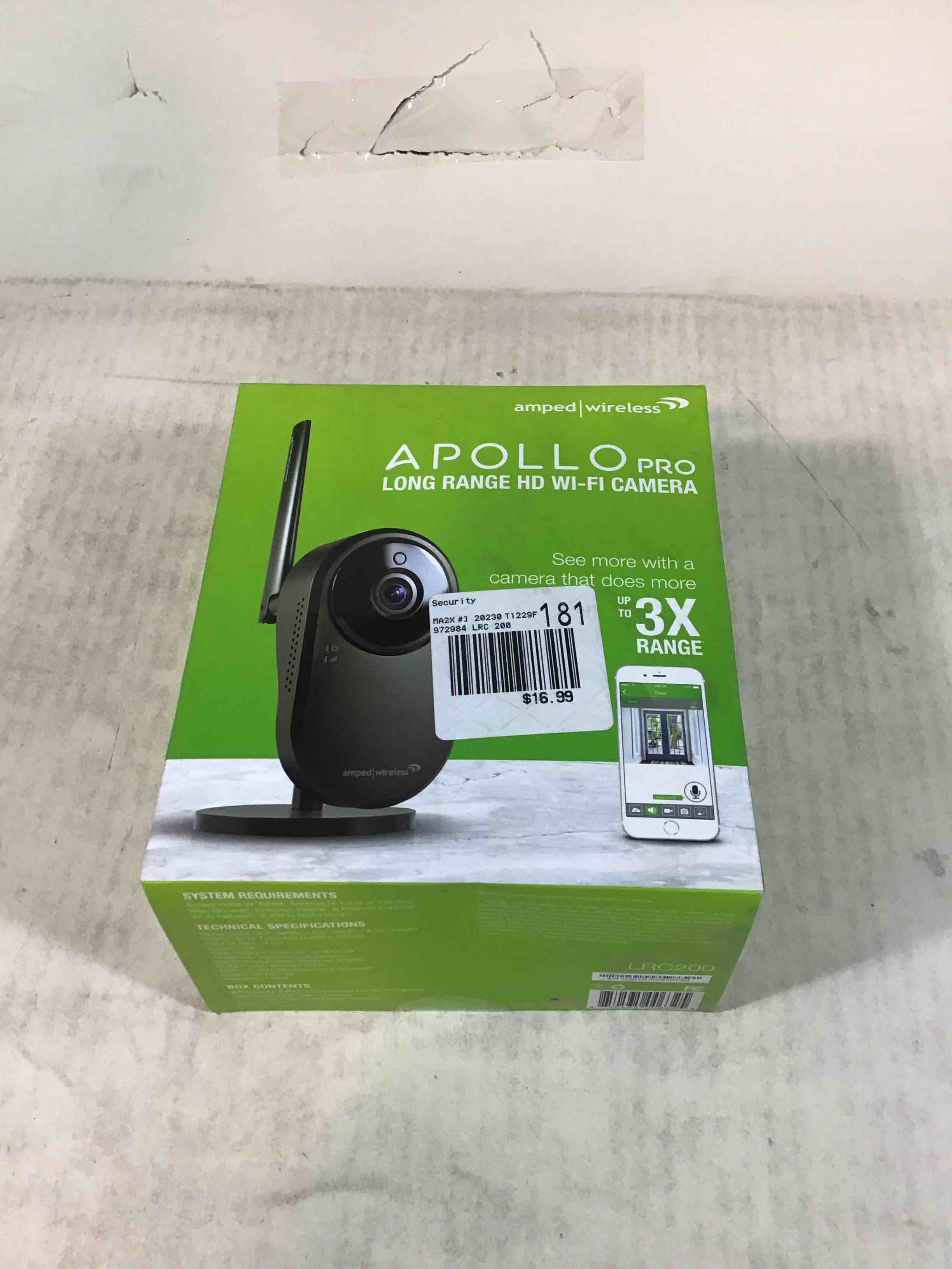 amped wireless apollo lrc200 hd network camera  color
