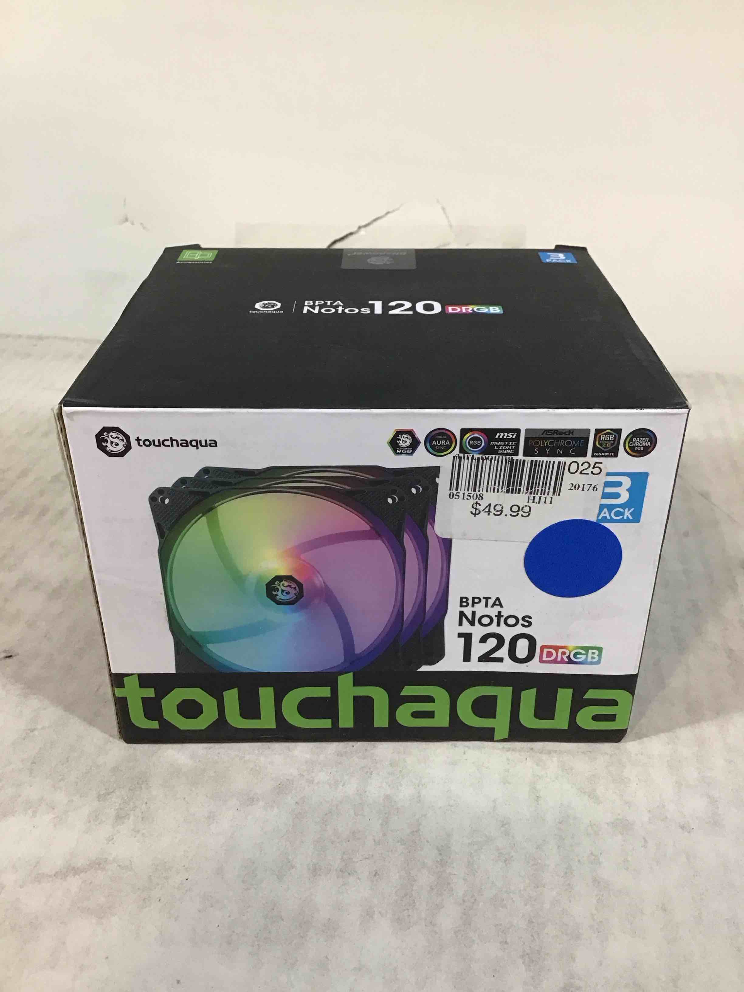 bitspower notos 120mm case fan  drgb computer fan pwm pc cooling fan led high airflow desktop silent cooler 1800 rpm w/pwm fan hub digital rgb controller (3 pack)