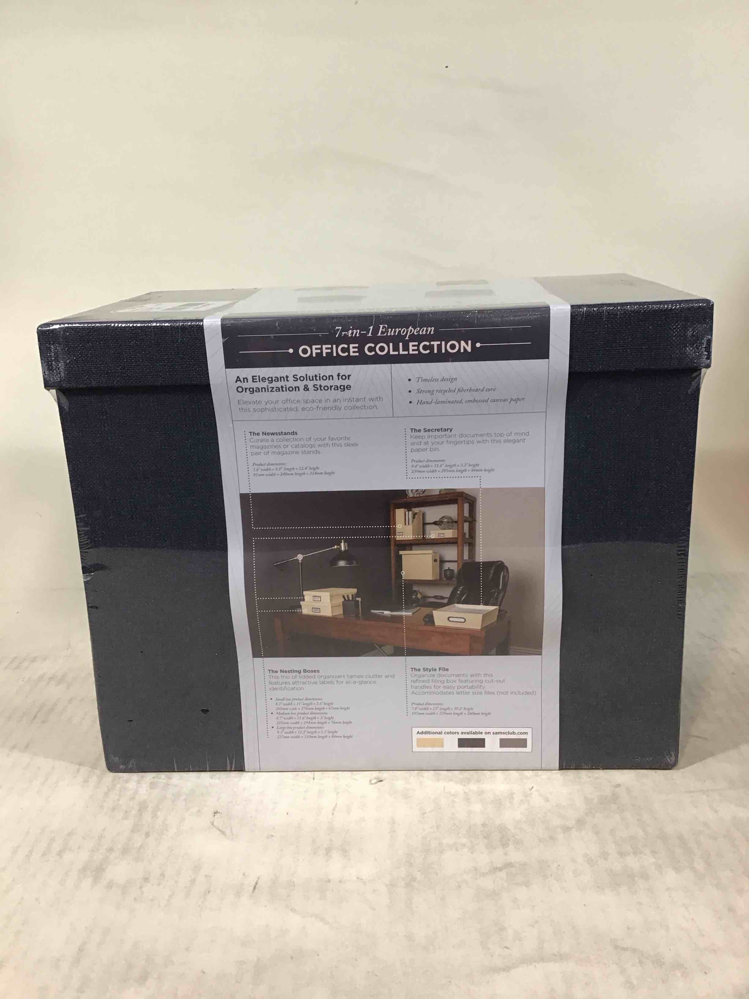 7 in 1 european storage office collection