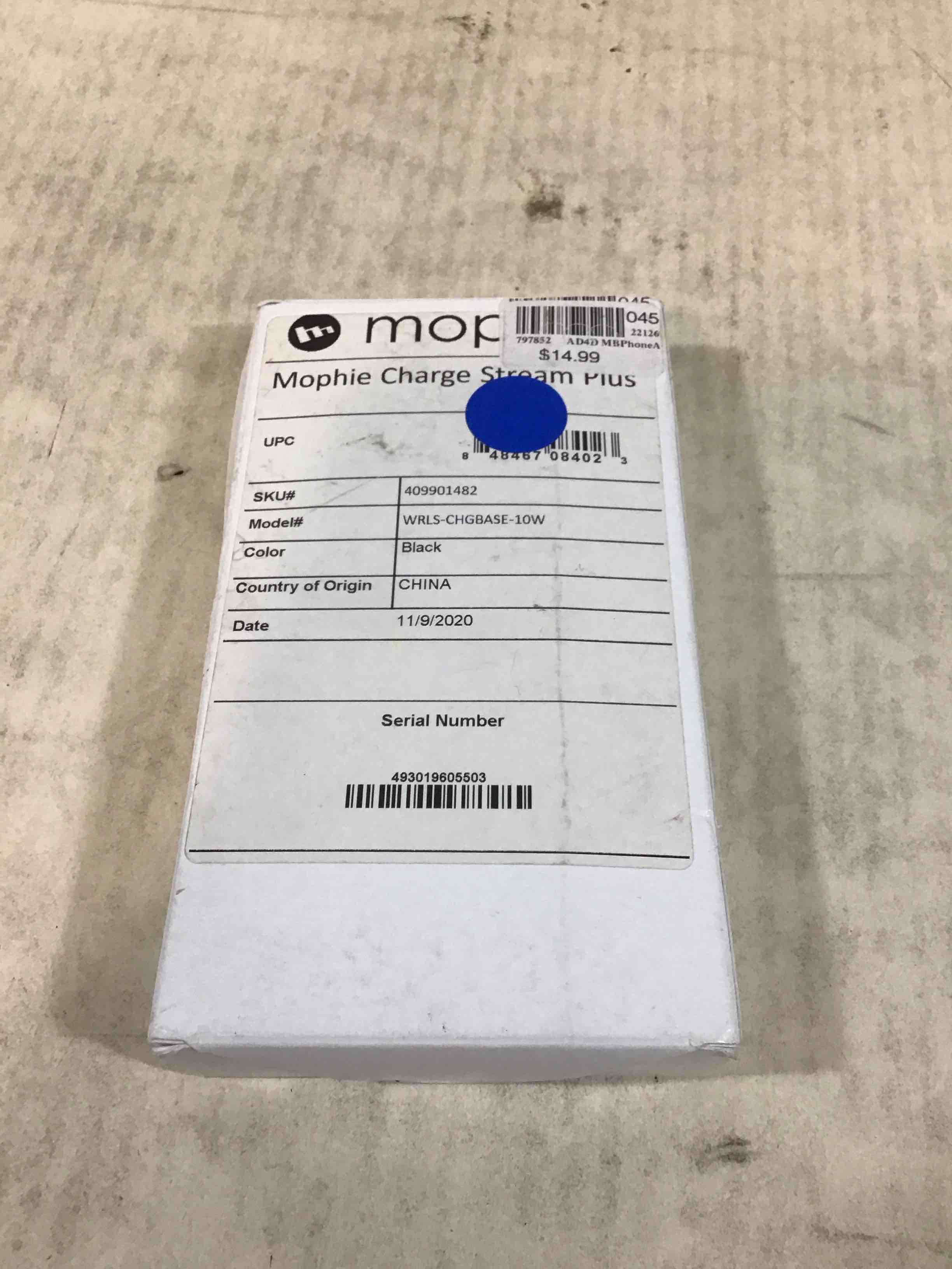 Condition photo showing Good Condition for charge stream pad plus - black