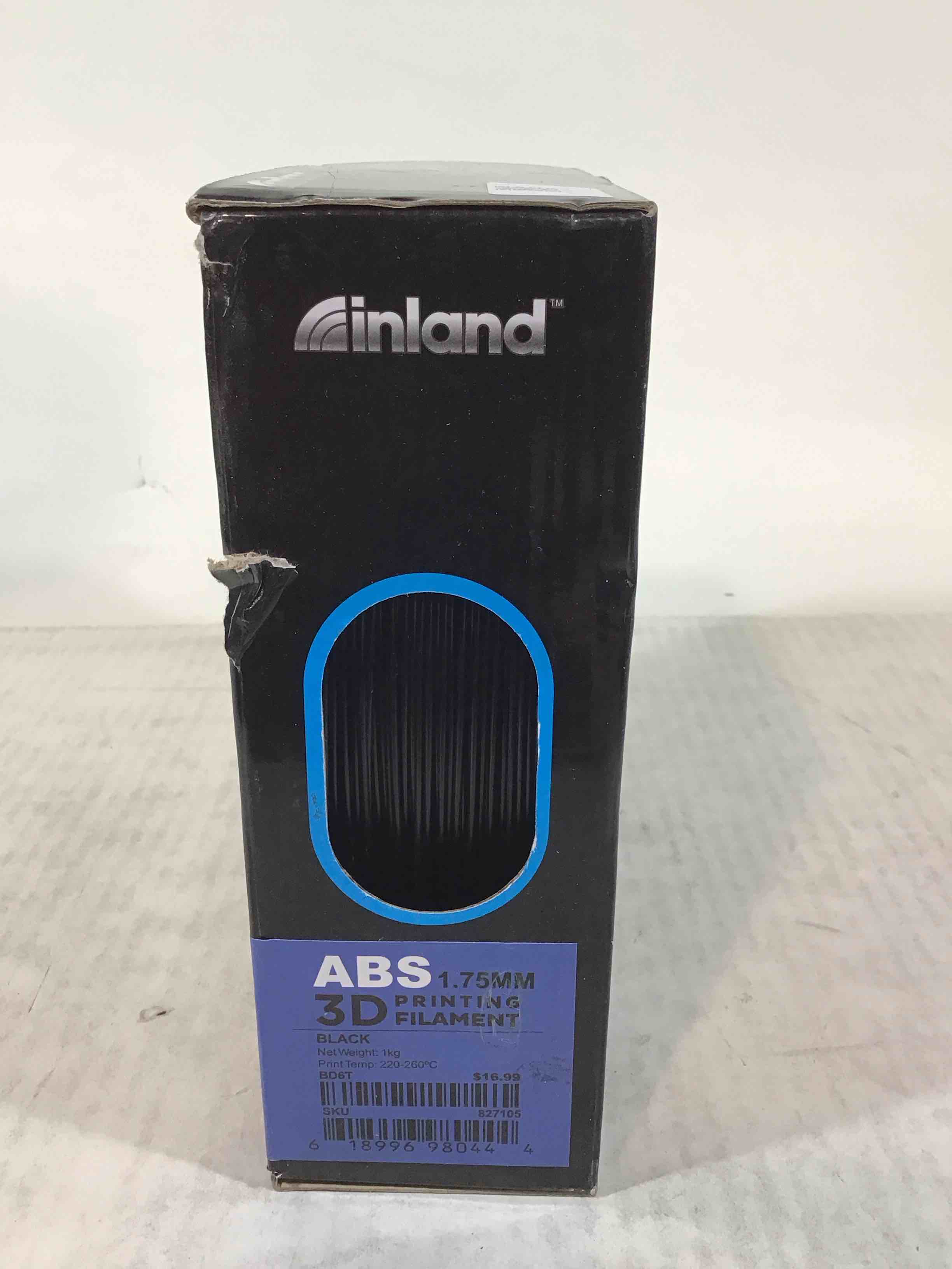 Condition photo showing Good Condition for inland 1.75mm black abs 3d printer filament - 1kg spool (2.2 lbs)