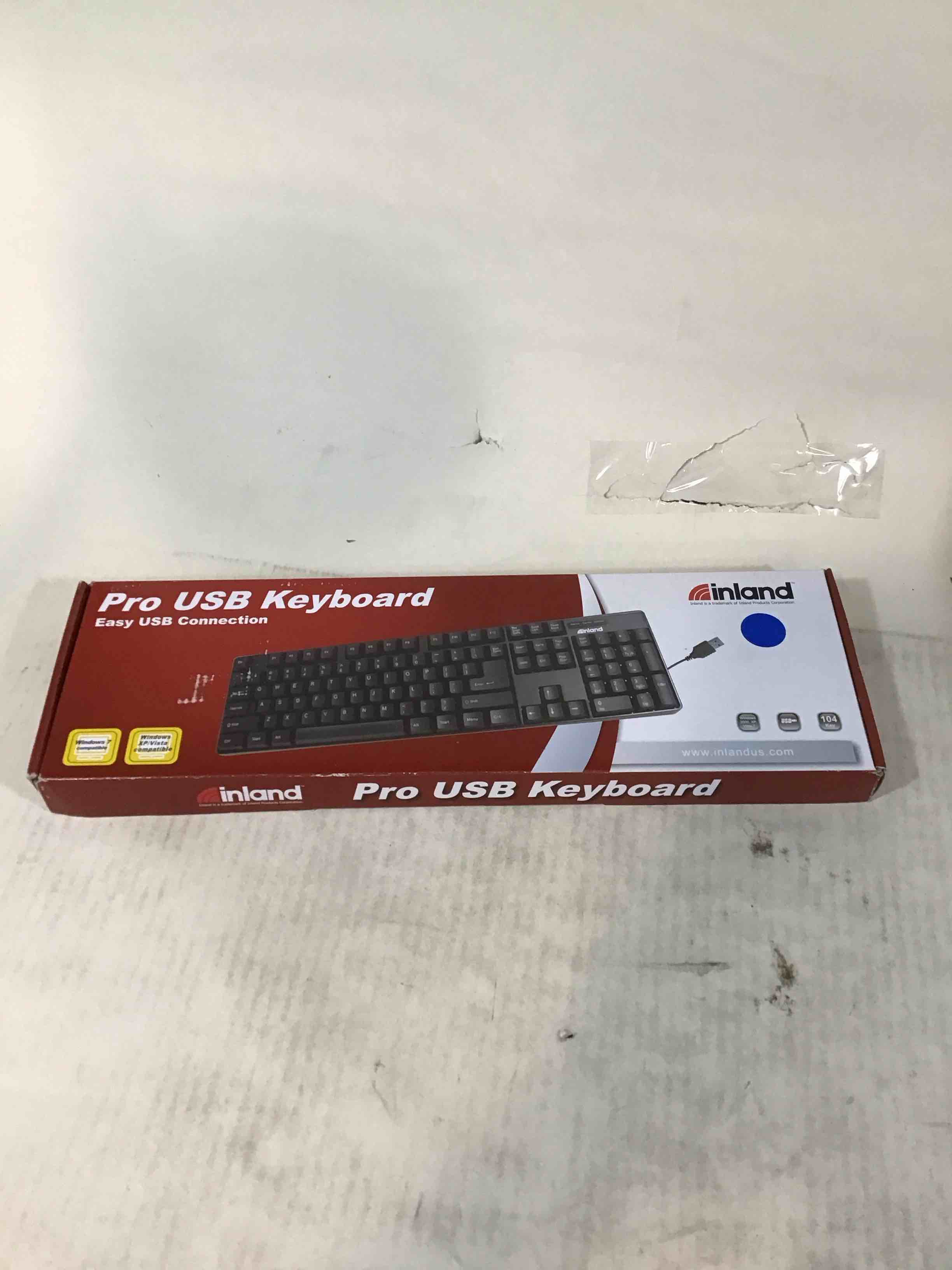 Condition photo showing Good Condition for inland pro usb keyboard