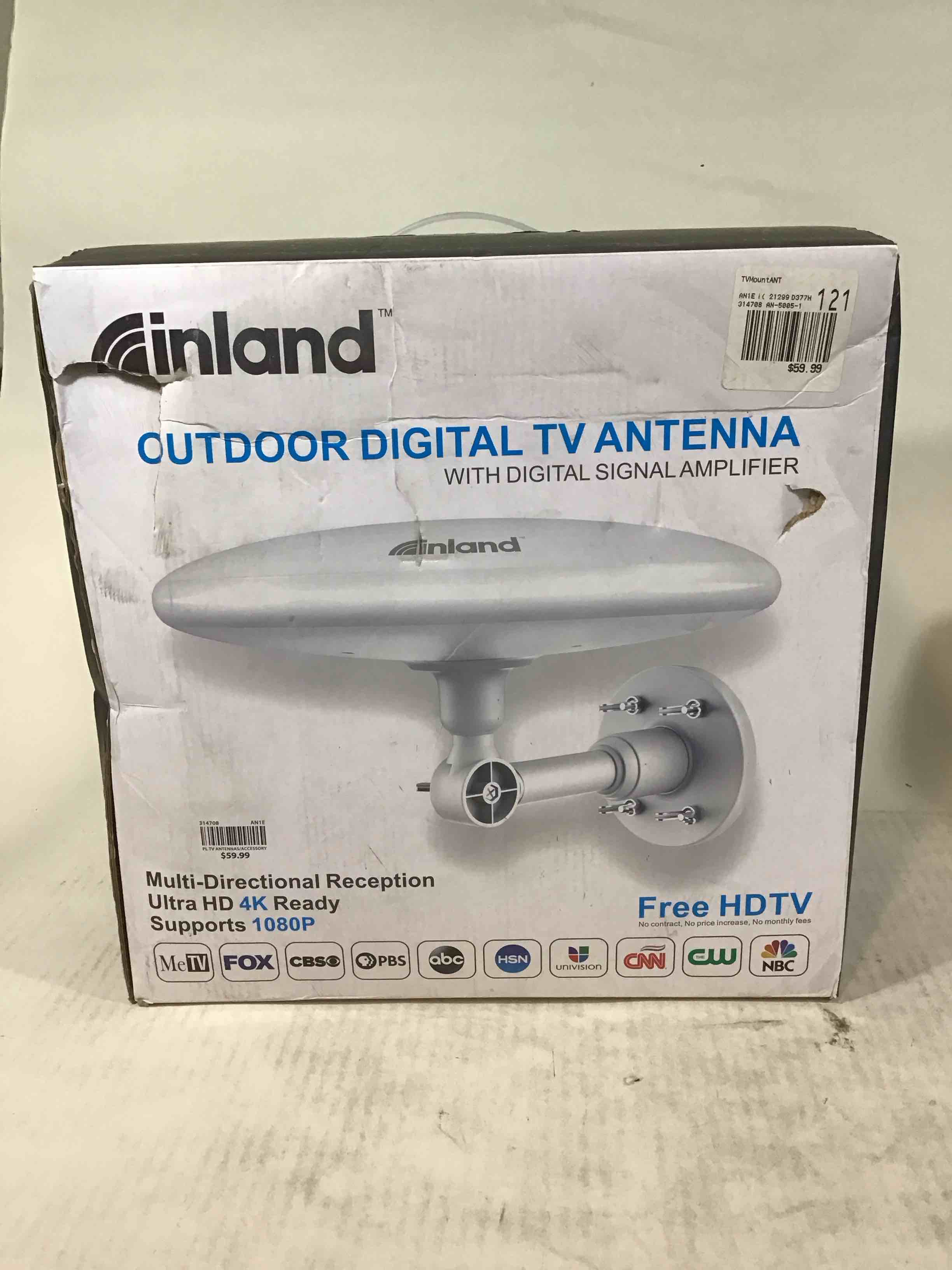 Condition photo showing Good Condition for inland outdoor digital tv antenna