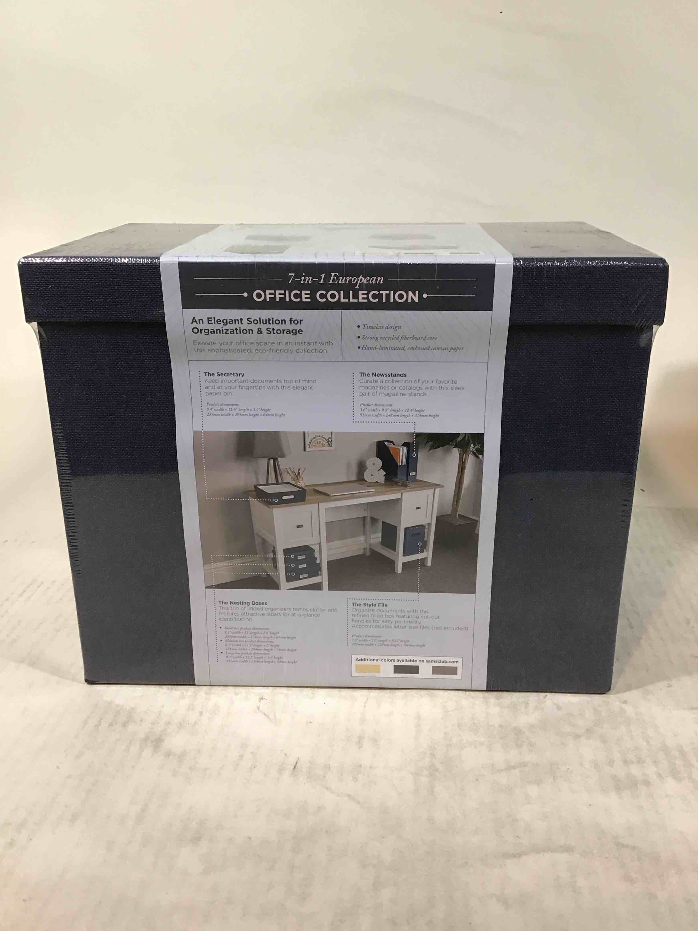 7 in 1 european storage office collection