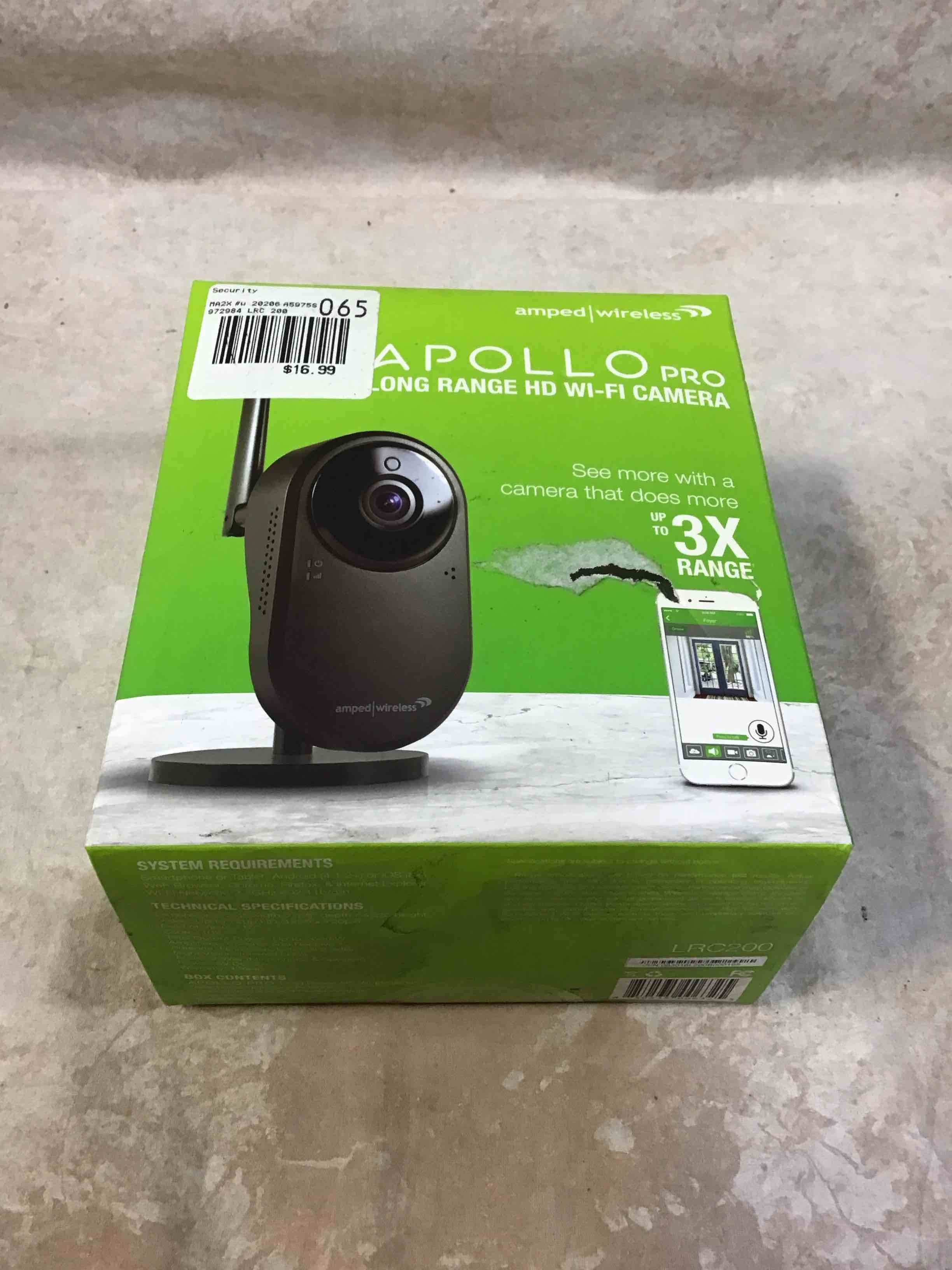 Amped Wireless APOLLO LRC200 HD Network Camera  Color