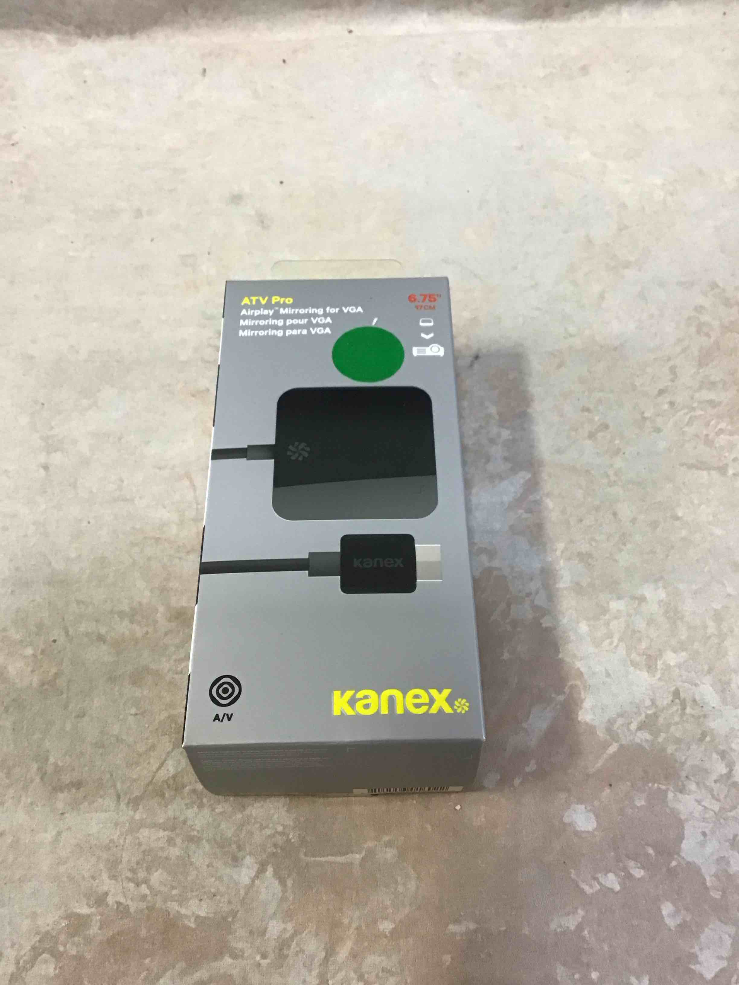 Kanex HDMI to VGA Adapter for Apple TV (2nd-3rd gen)- HDCP Compliant (ATVPROX) (B00VQPAIUK)